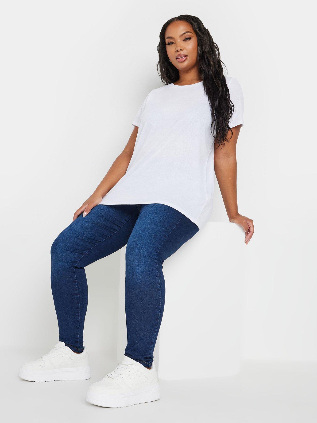 yours-curve-core-basic-3-pack-t-shirts-multioutfit