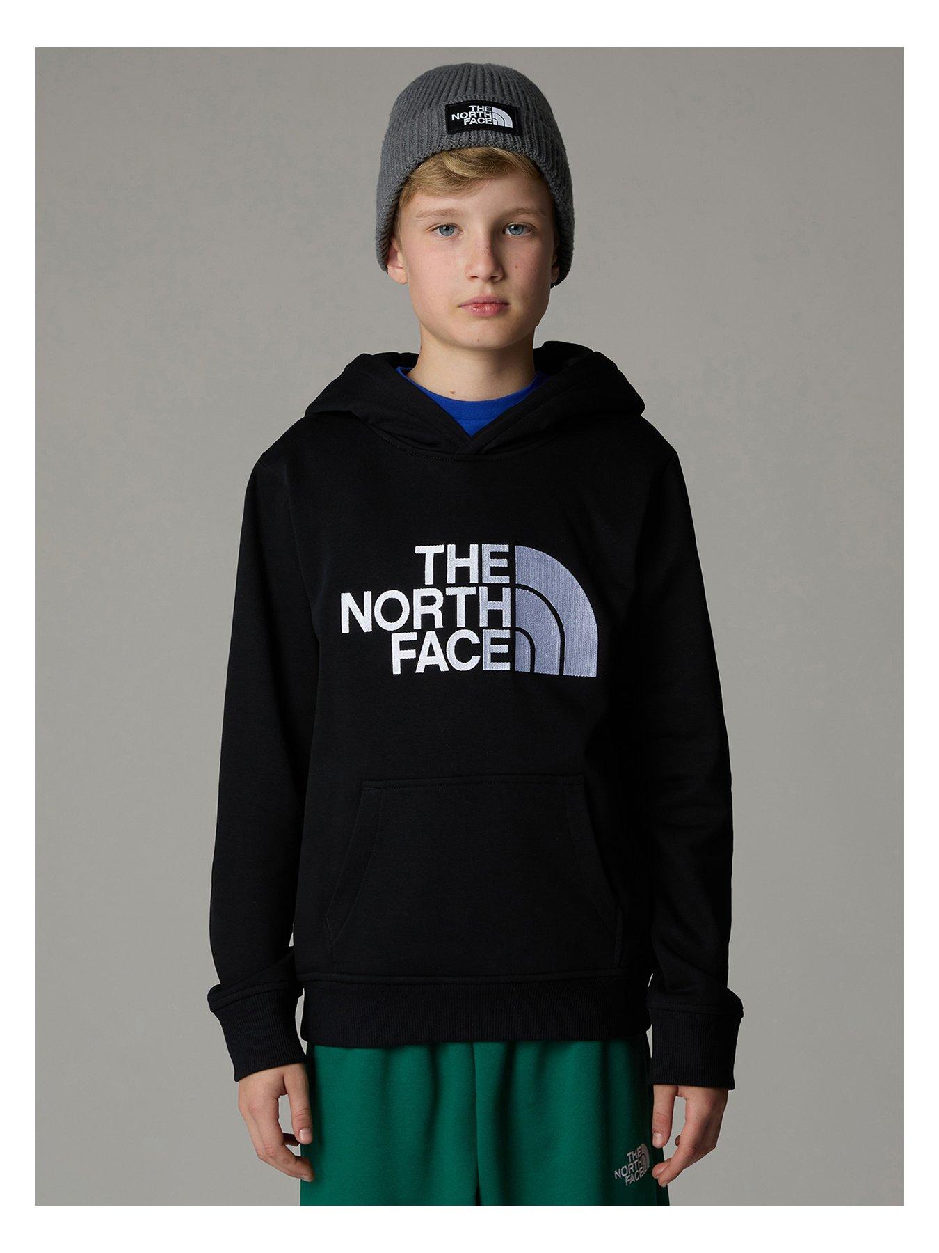 the-north-face-junior-boys-drew-peak-pullover-hoodie-black