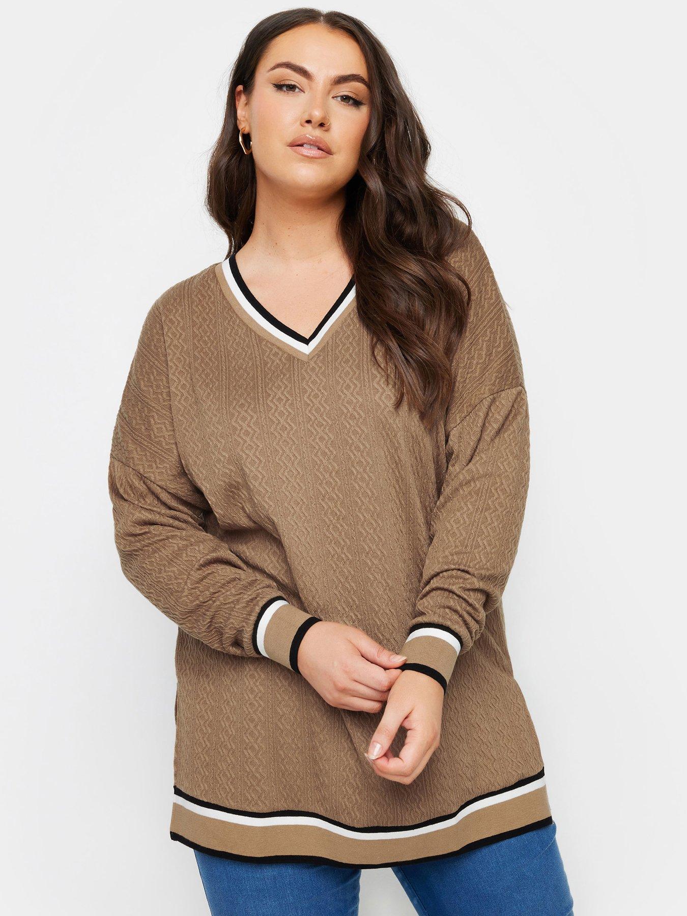 yours-curve-structured-sweatshirt-ivory