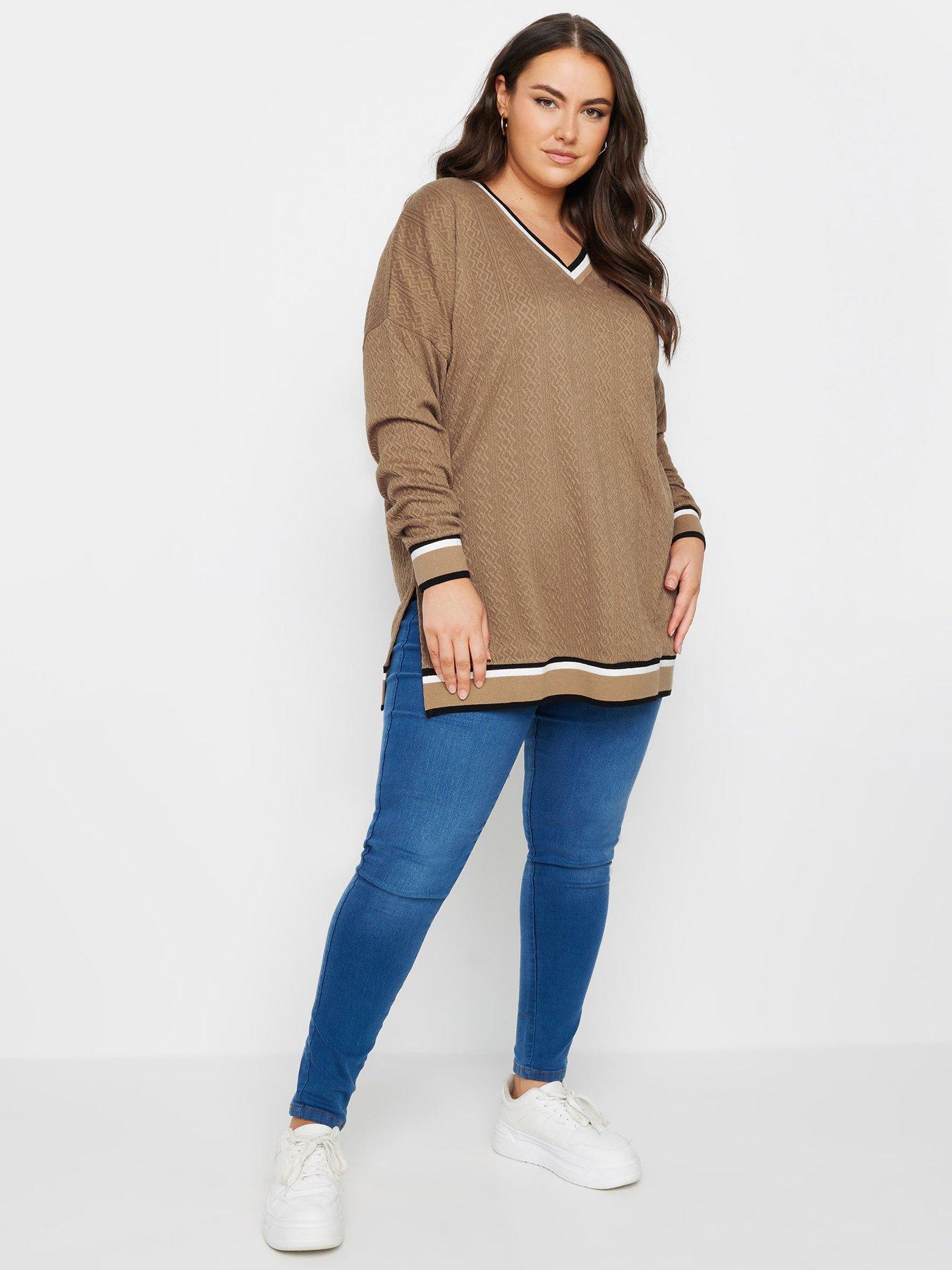 yours-curve-structured-sweatshirt-ivoryback