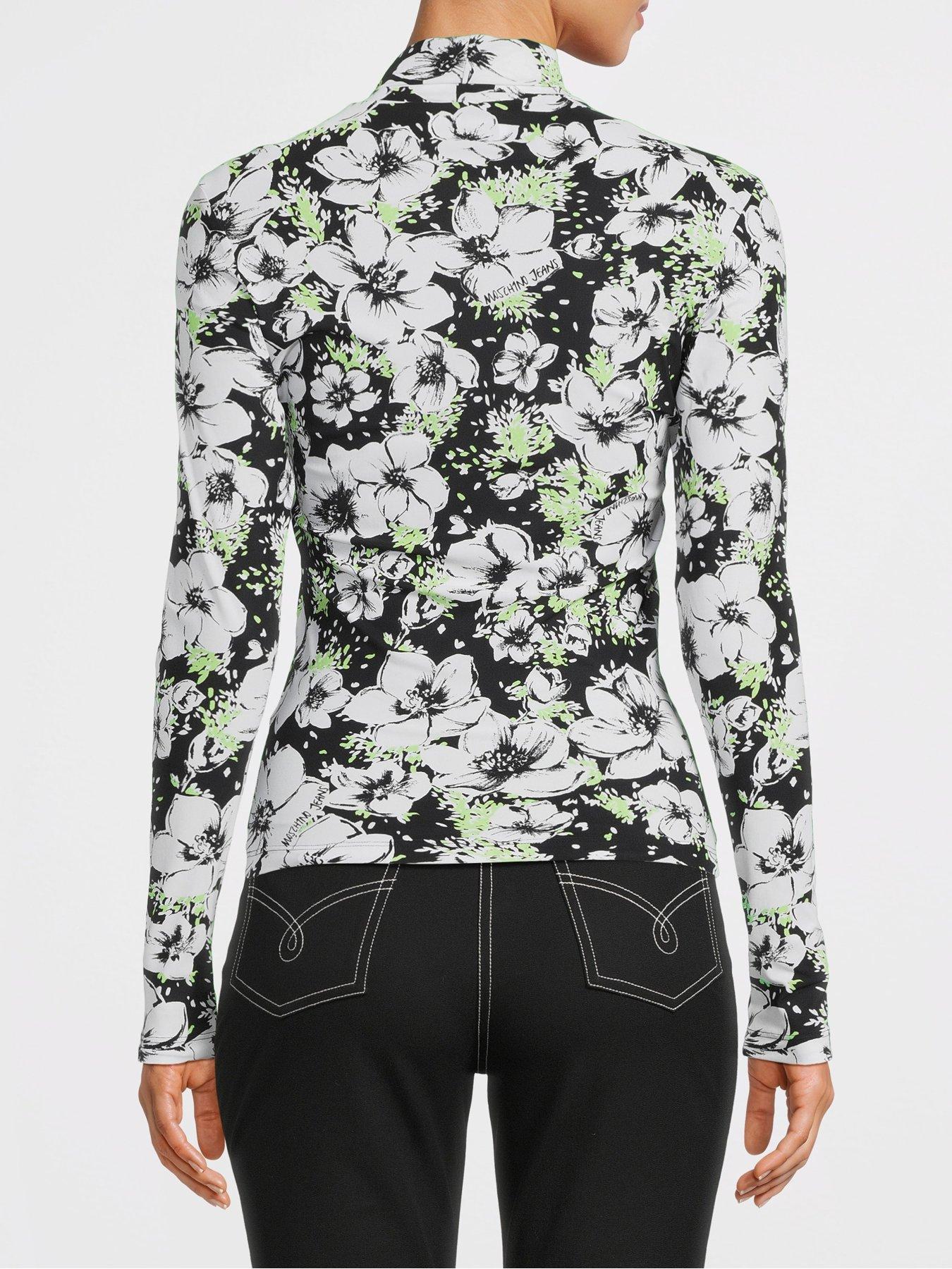 m05ch1n0-jeans-floral-print-roll-neck-long-sleeve-jersey-topstillFront