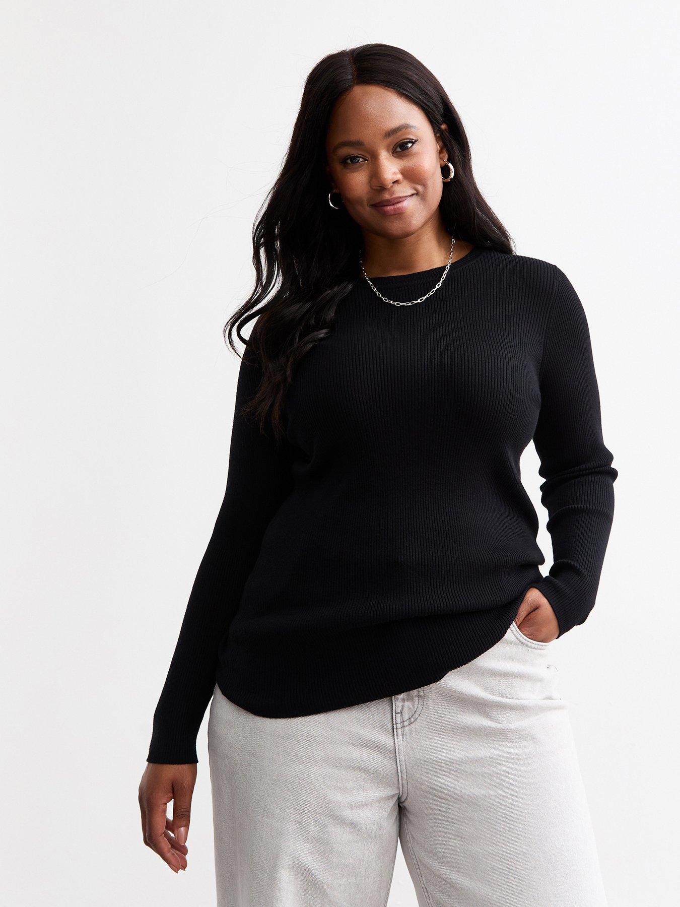 new-look-curves-crew-neck-jumper-black