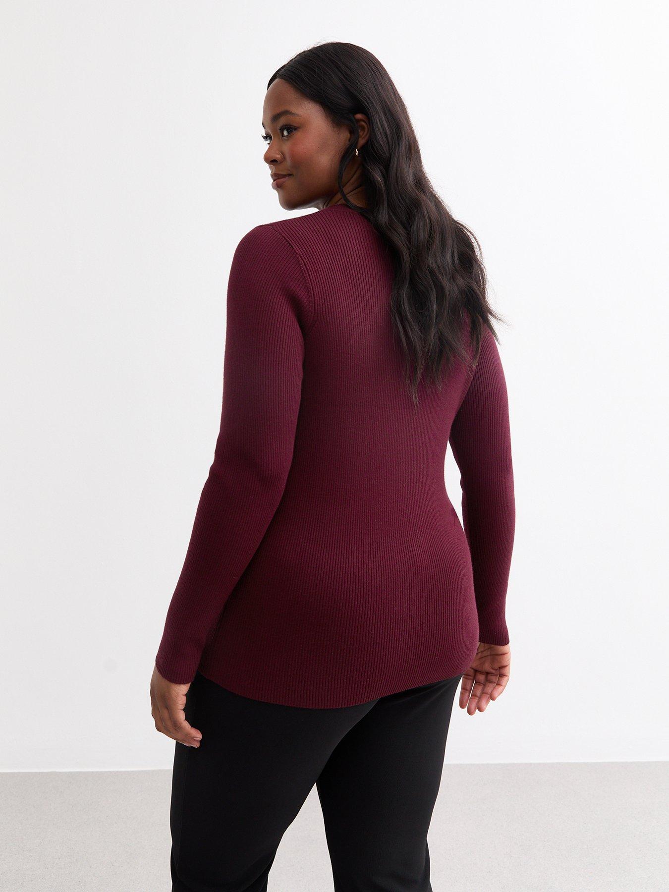 new-look-curve-crew-neck-jumper-dark-redstillFront