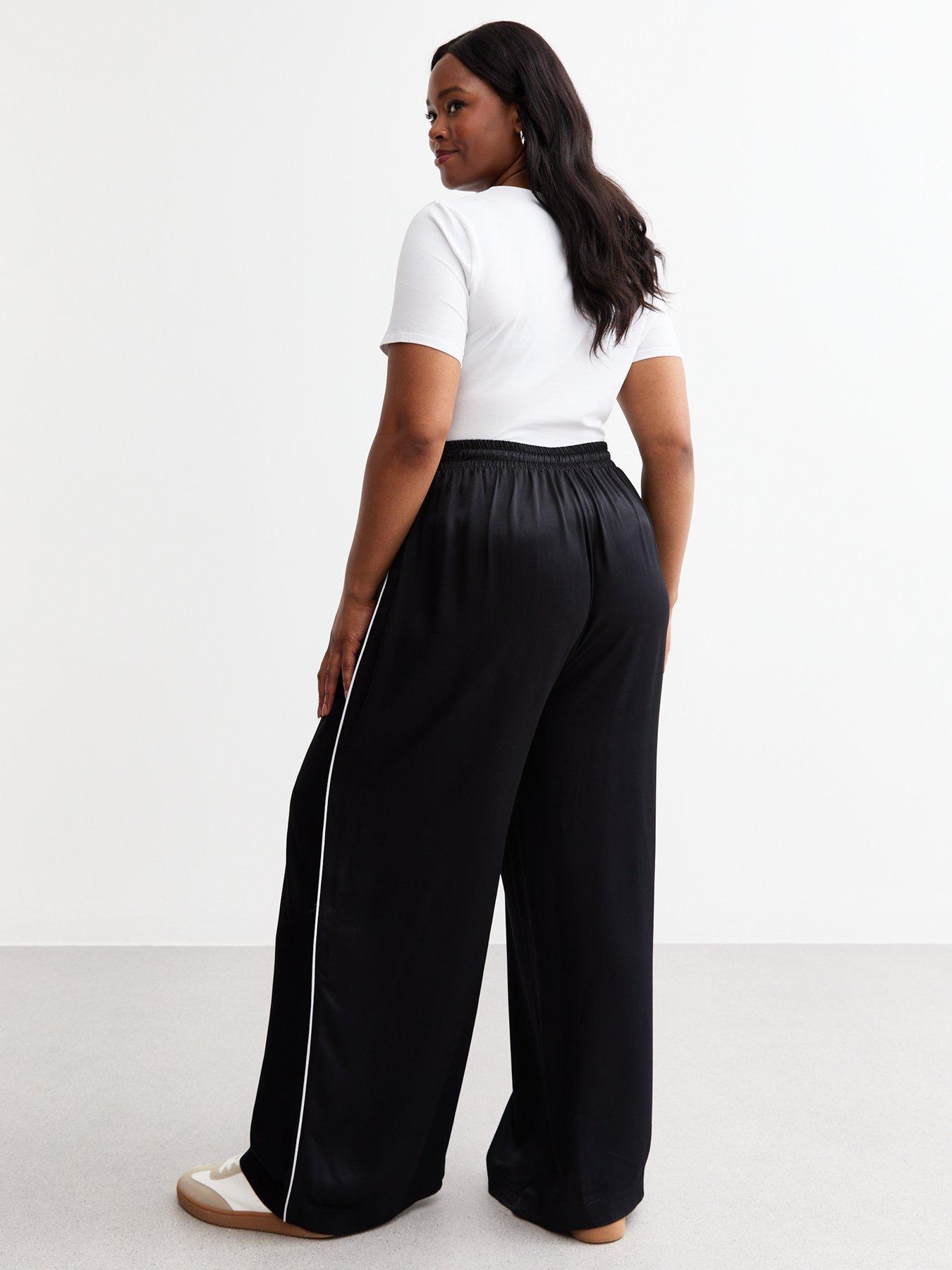 new-look-curves-side-stripe-satin-wide-leg-trousers-blackstillFront