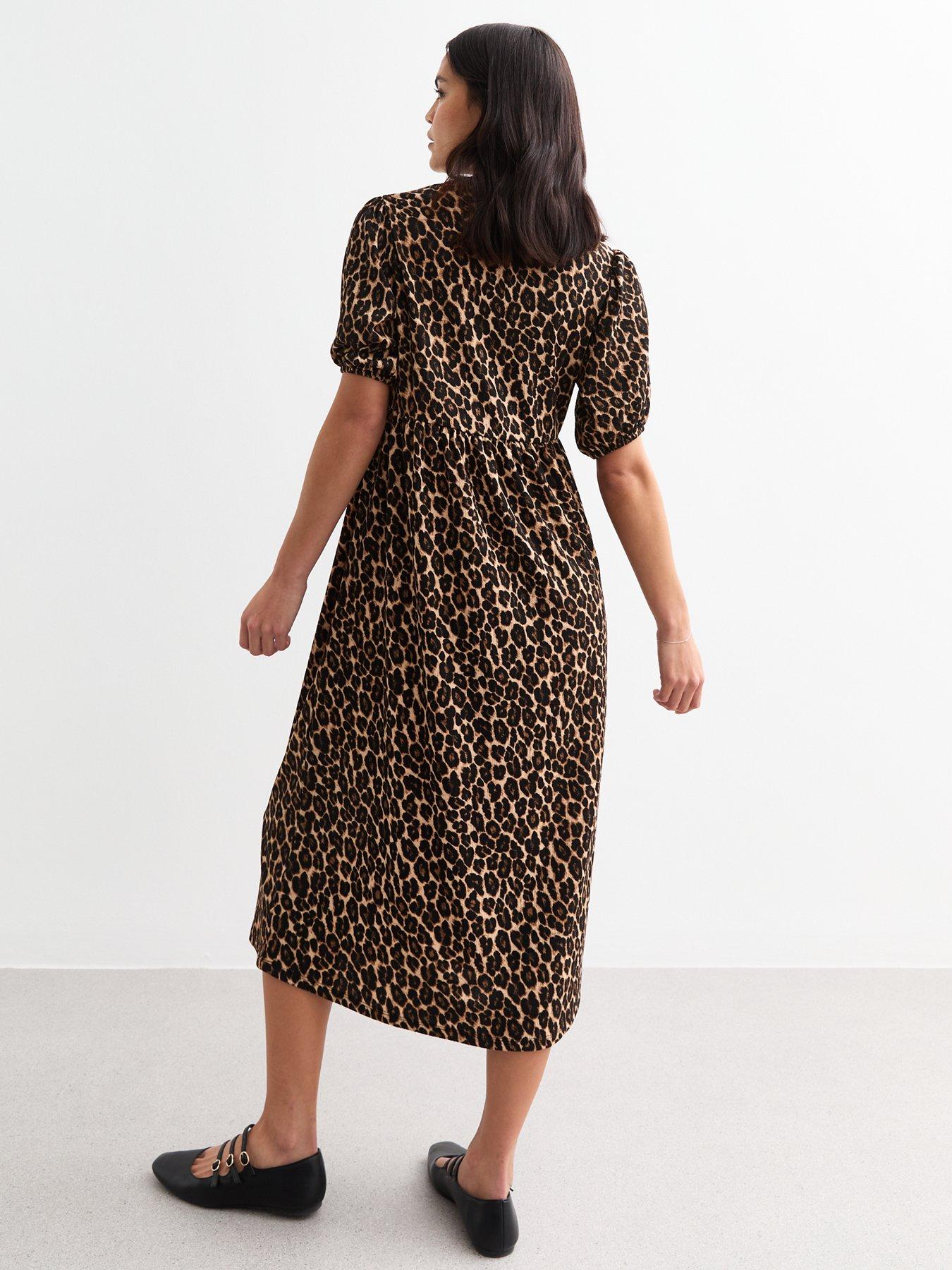 new-look-leopard-tie-detail-puff-sleeve-midi-dress-printstillFront