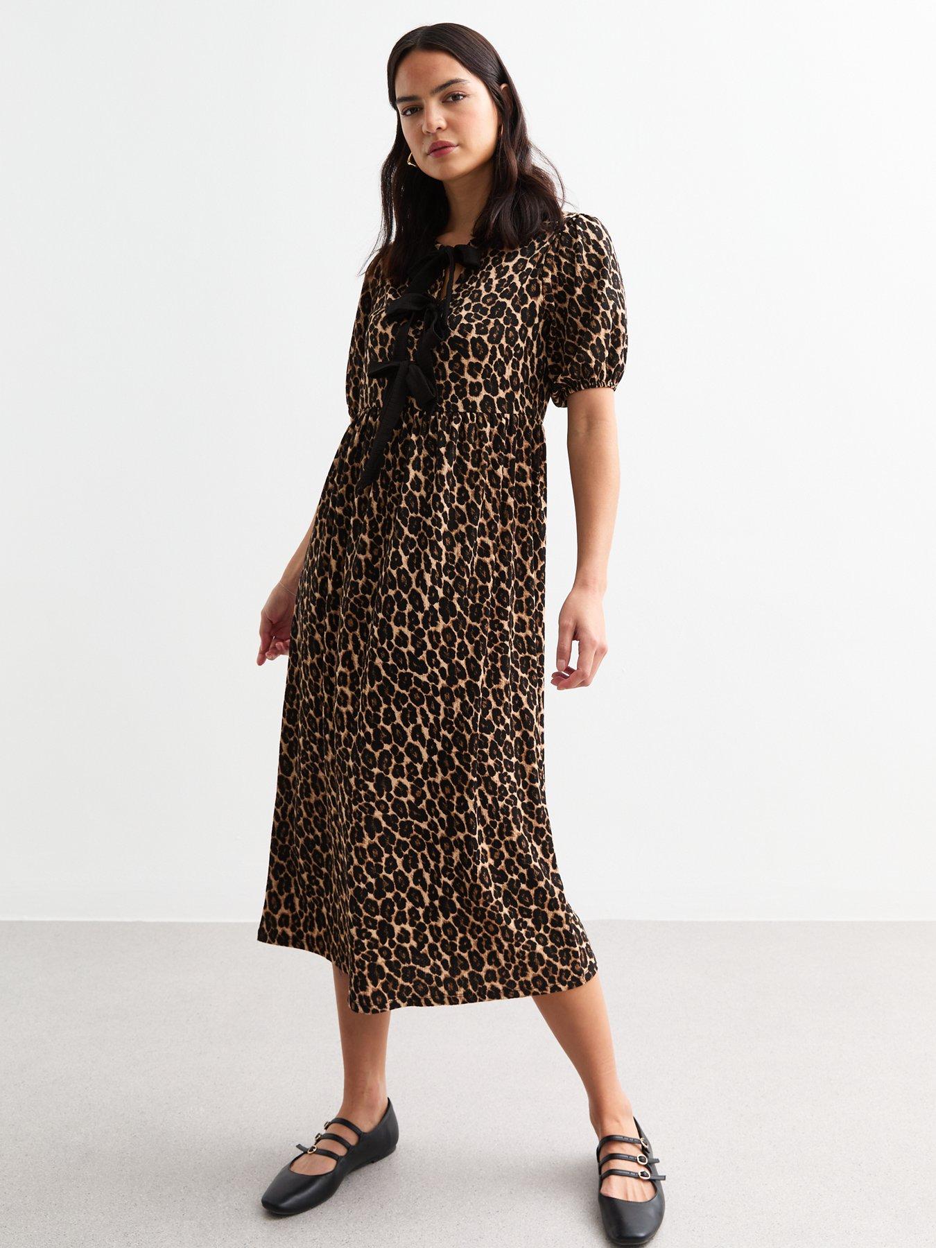 new-look-leopard-tie-detail-puff-sleeve-midi-dress-printback