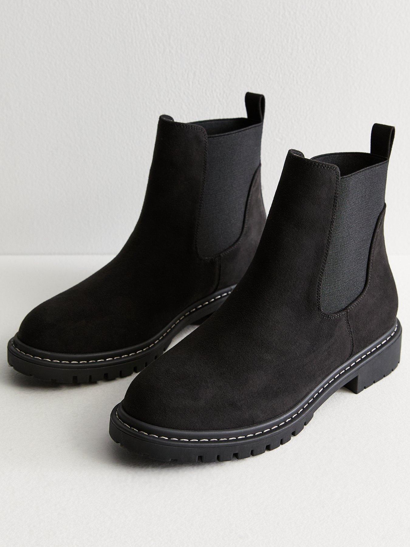 new-look-suedette-chelsea-boots-blackstillFront