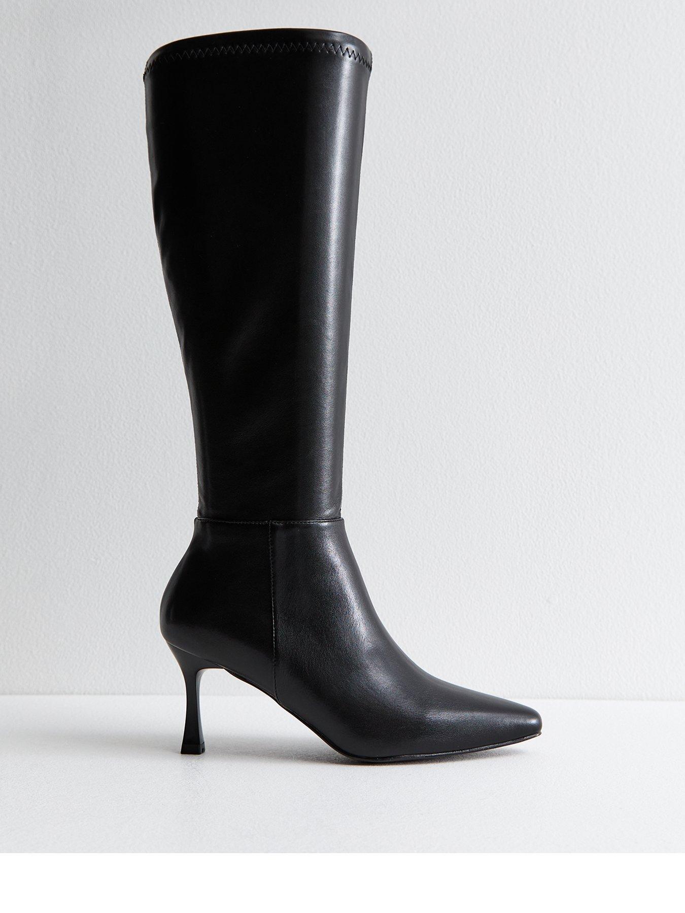 New look boots knee high best sale