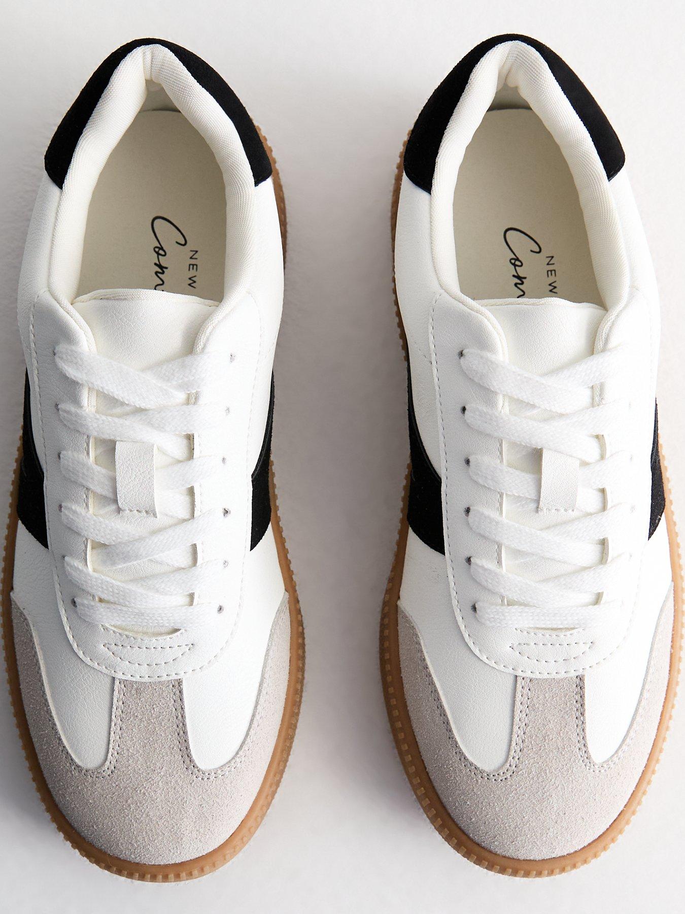 new-look-chunky-sole-trainers-whiteoutfit