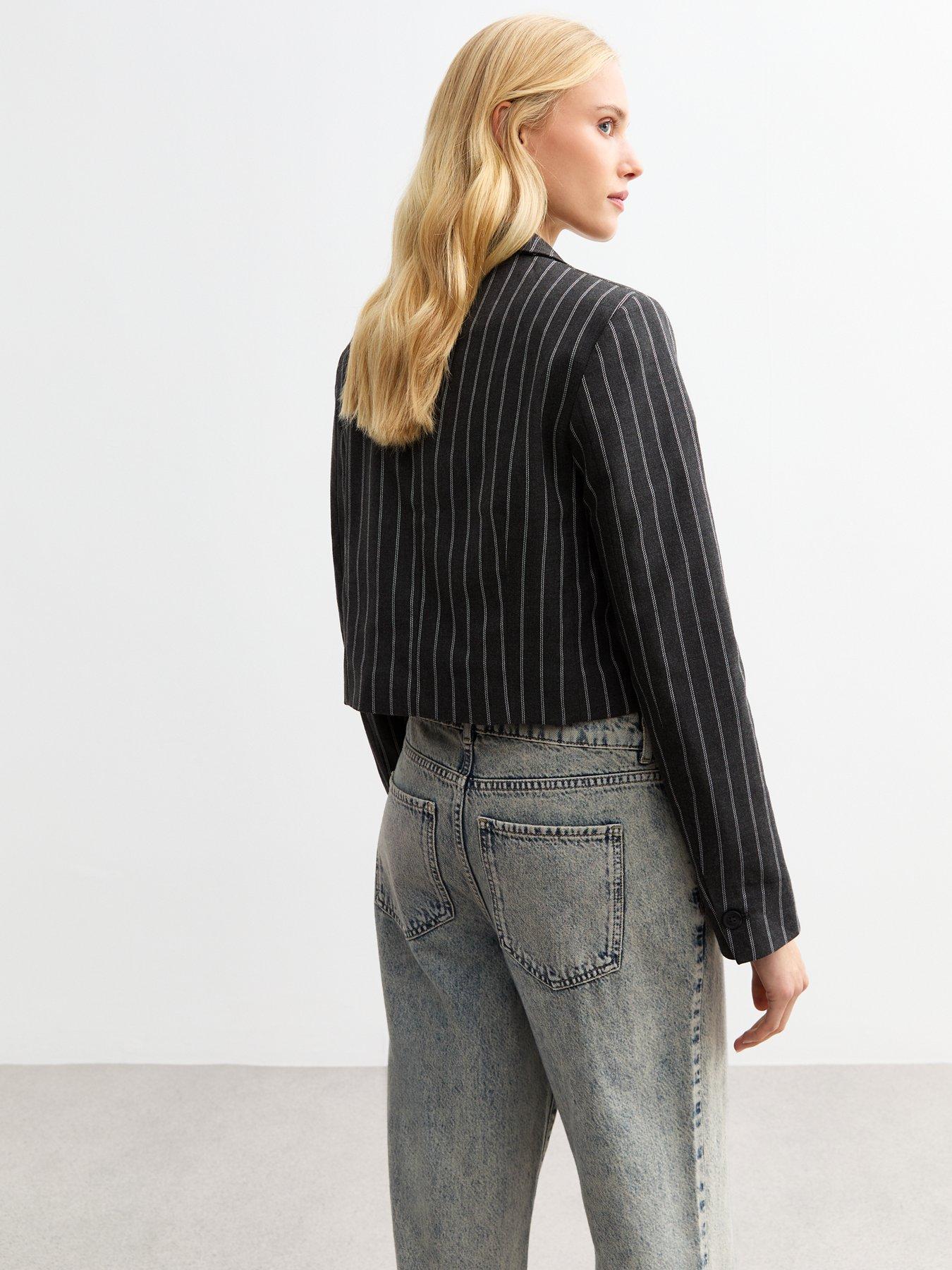 new-look-grey-pinstripe-cropped-blazerstillFront