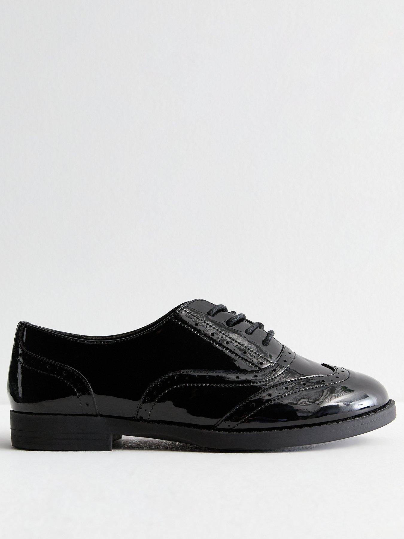 new-look-wide-fit-patent-leather-look-brogues-blackfront