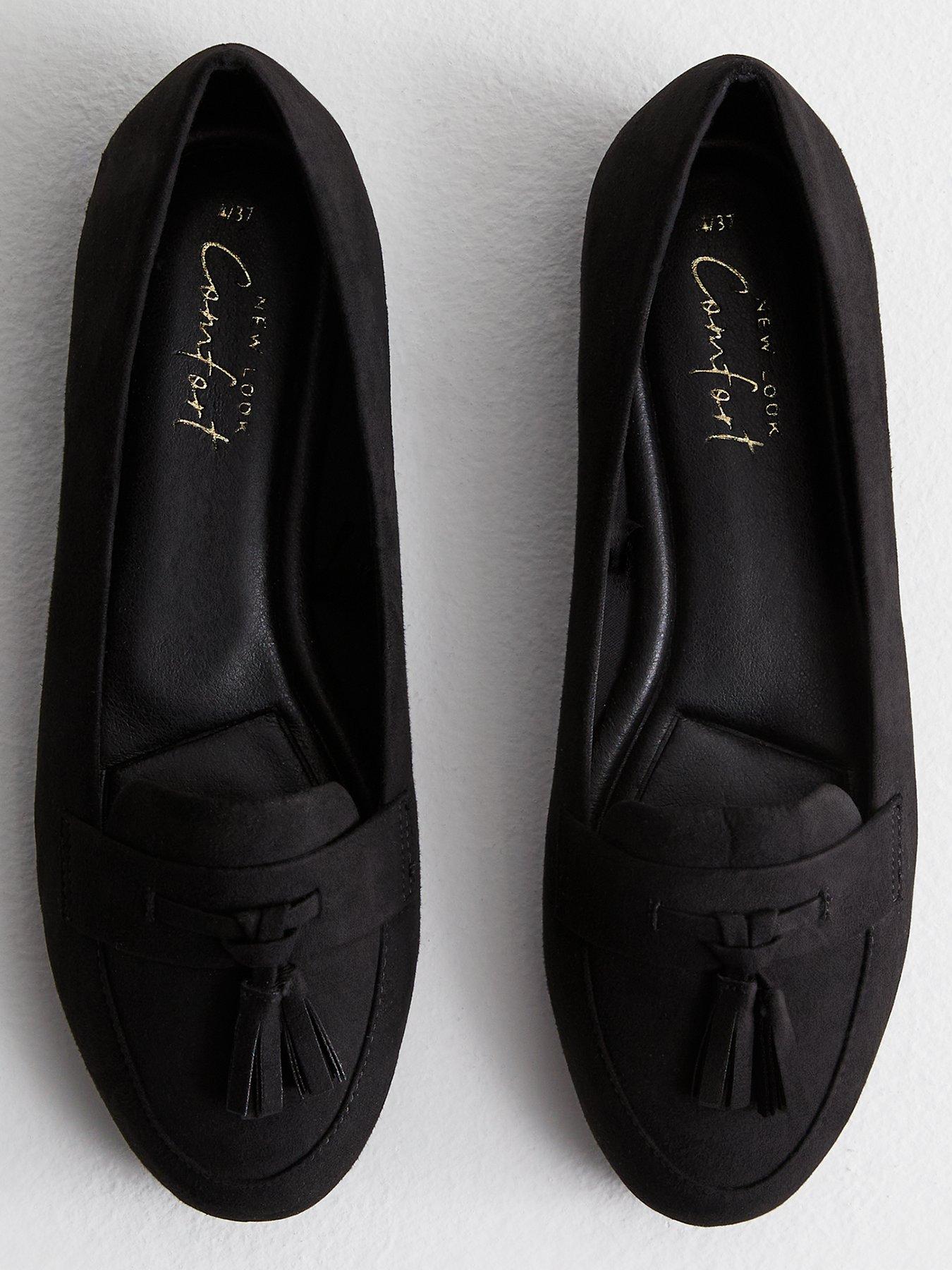 new-look-suedette-tassel-loafers-blackoutfit