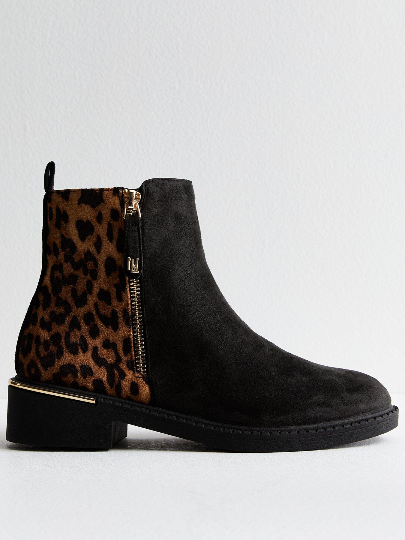 new-look-suedette-leopard-mix-ankle-boots-brown