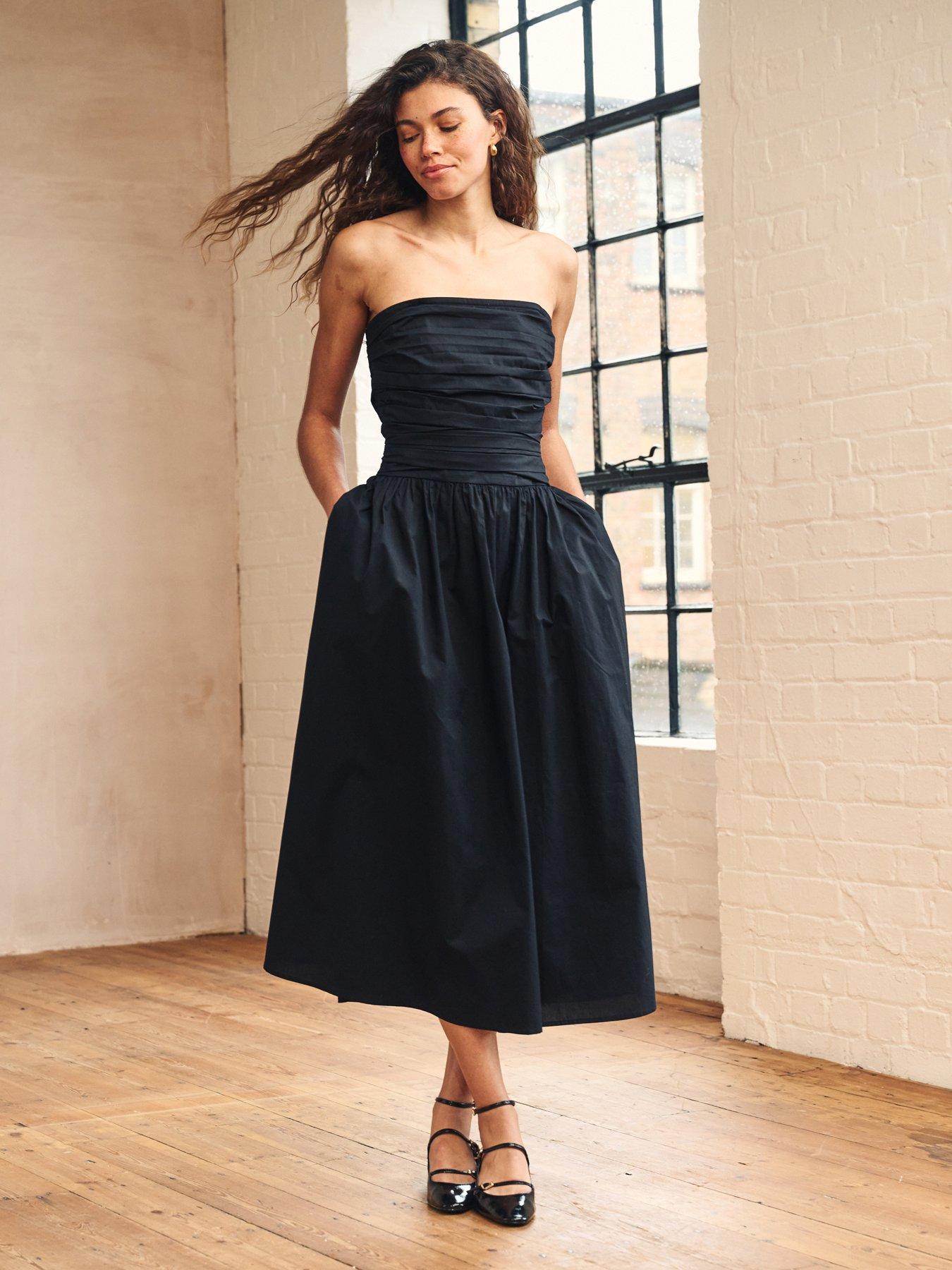 Nobodys Child Felicity Midi Dress Black Very Ireland