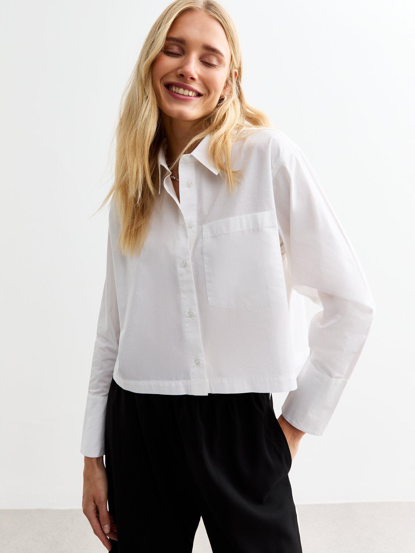 new-look-cotton-poplin-cropped-shirt-white