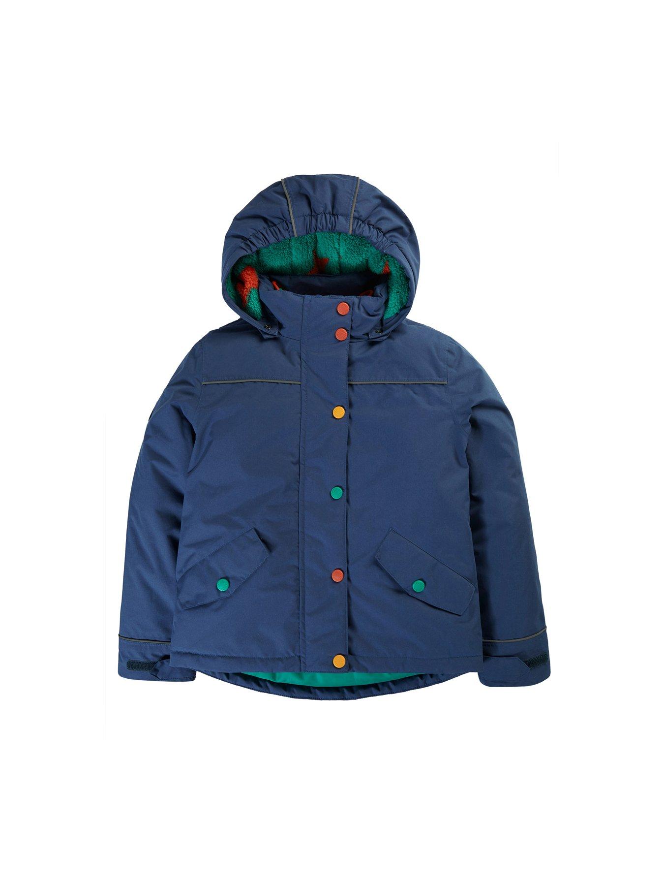 Image 2 of 5 of Frugi Rambler 3 In 1 Coat - Navy