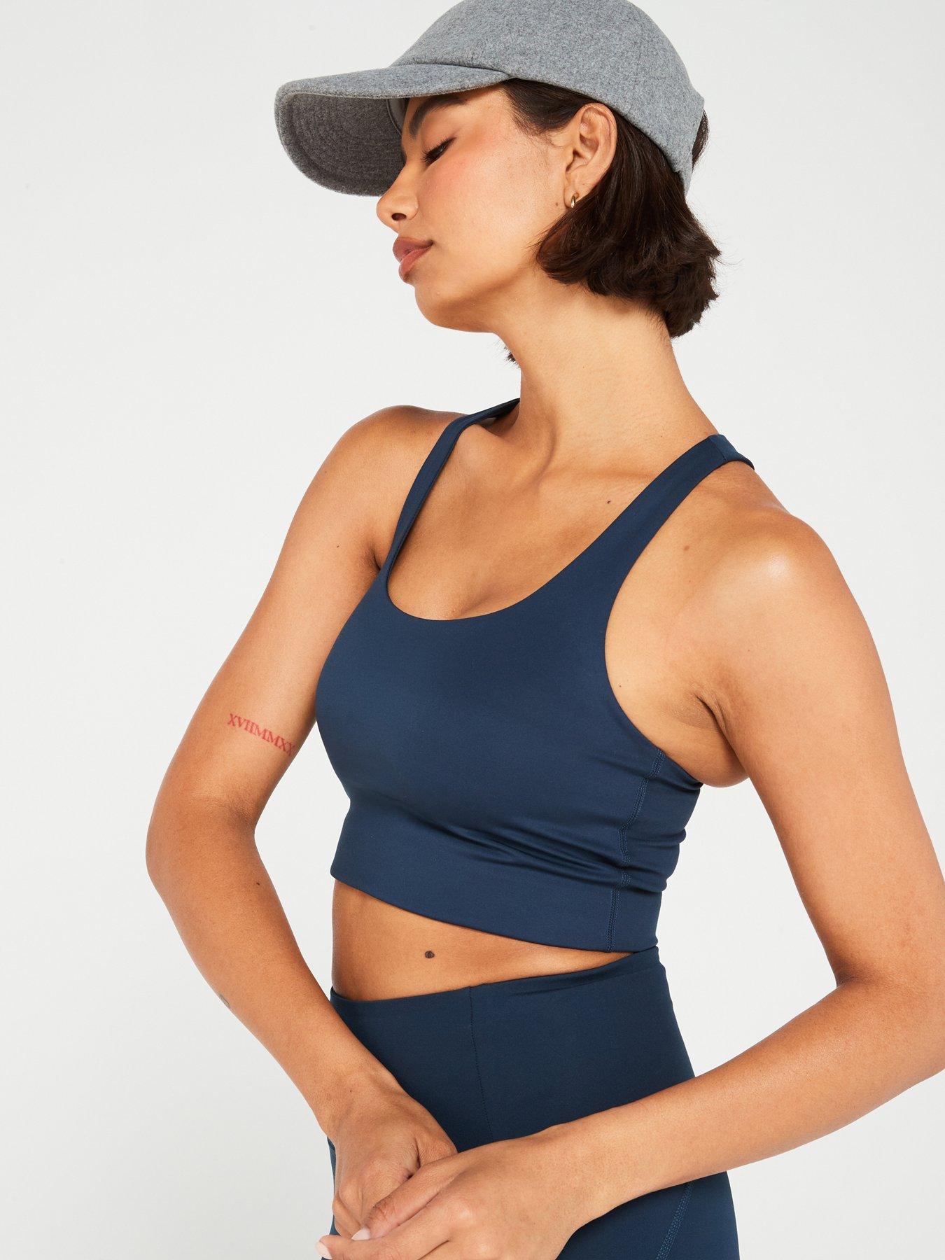 Image 4 of 5 of Girlfriend Collective Women's Training Paloma Bra - Navy