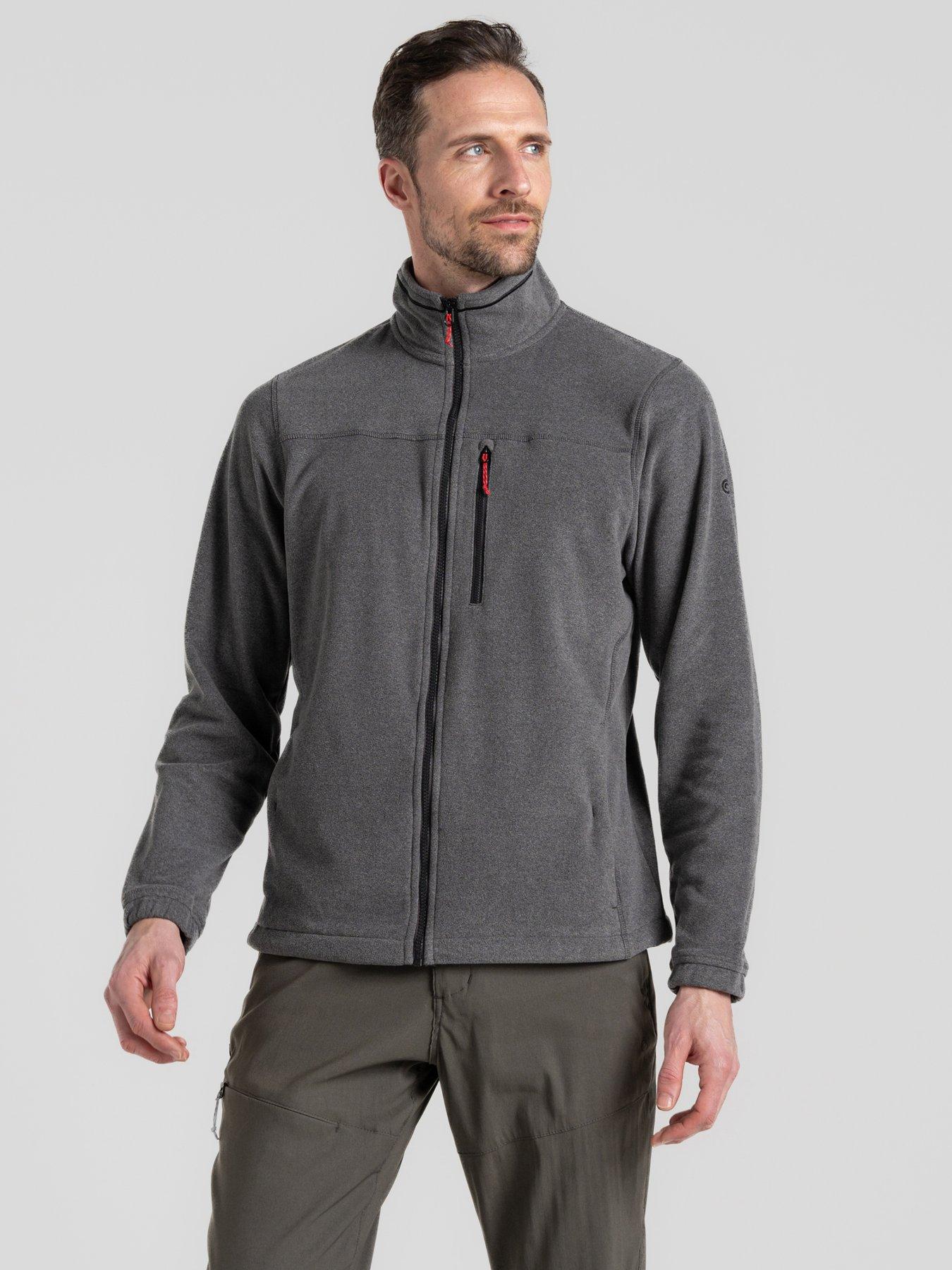 Craghoppers Mens Corey Plus Ii Jacket Fleece-black