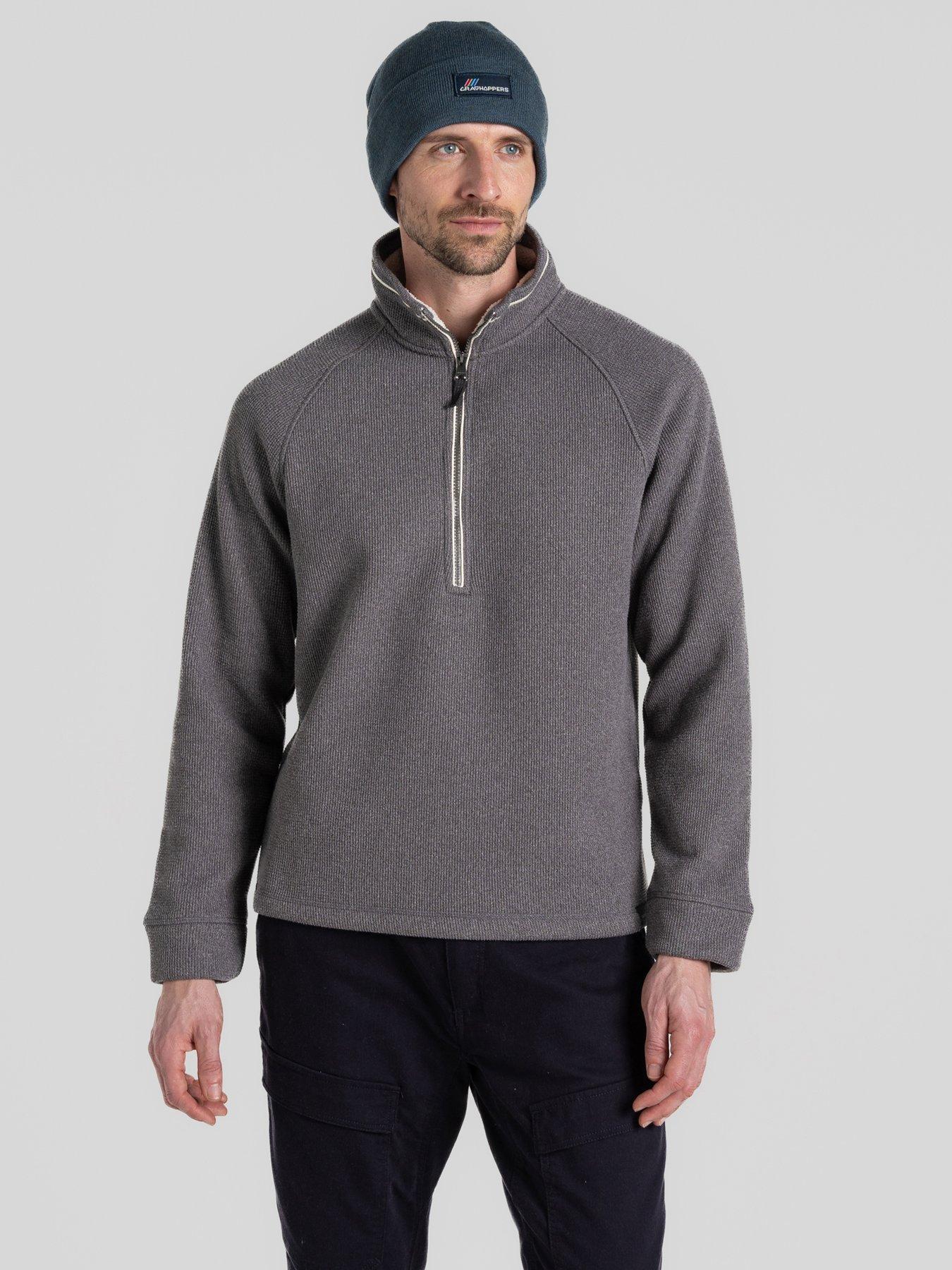 craghoppers-mens-belton-half-zip-fleece-grey