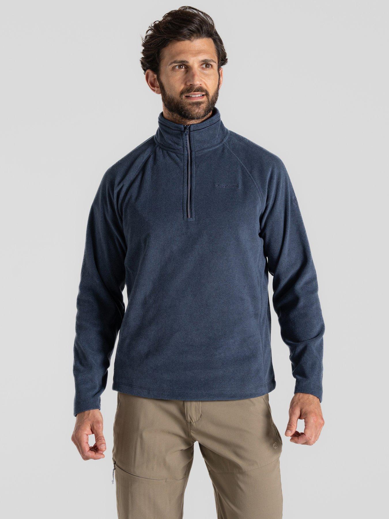 Image of Craghoppers Mens Corey Vi Half Zip Fleece-navy