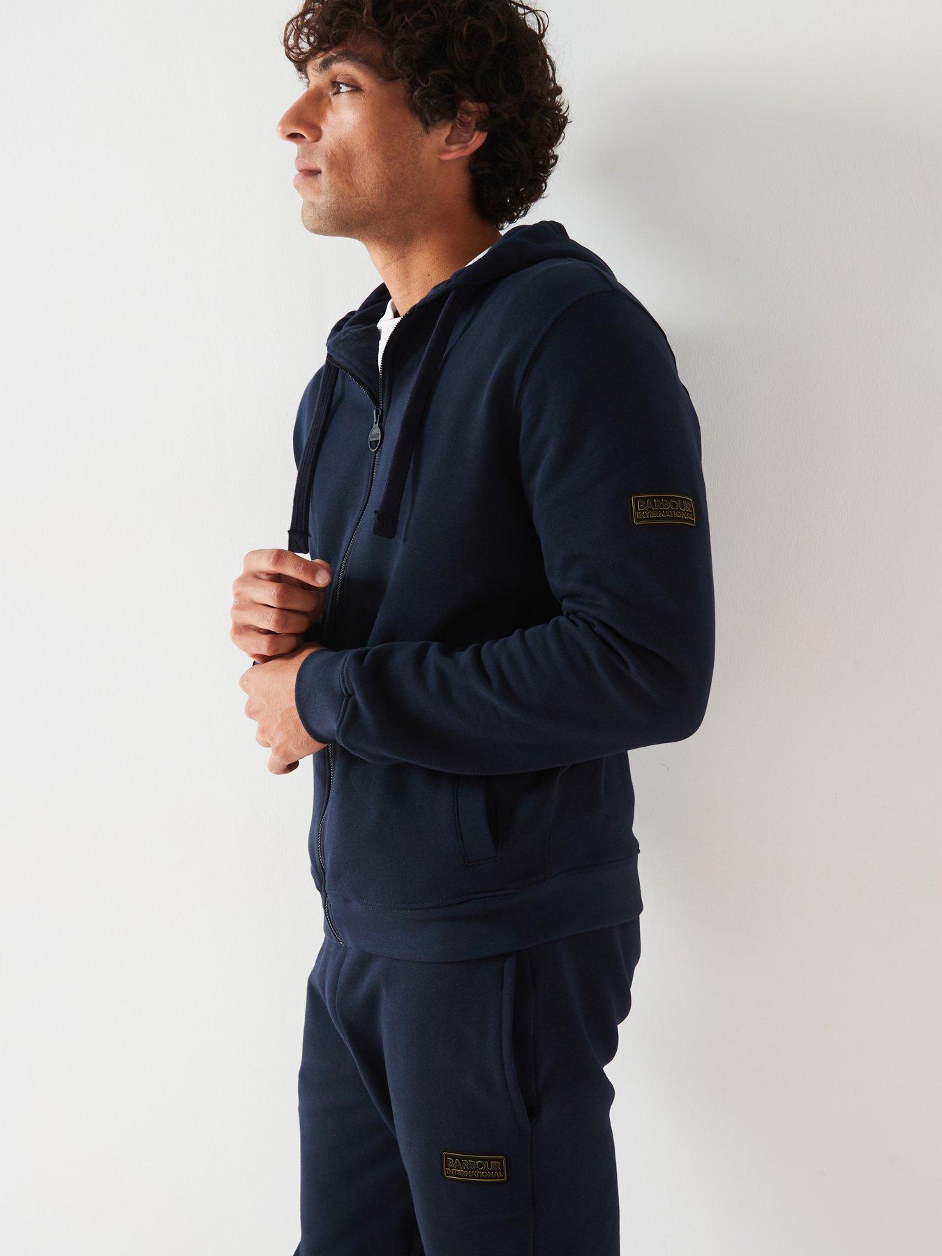 Image 6 of 6 of Barbour International Barbour International - Exclusive - Zip Tracksuit - Navy