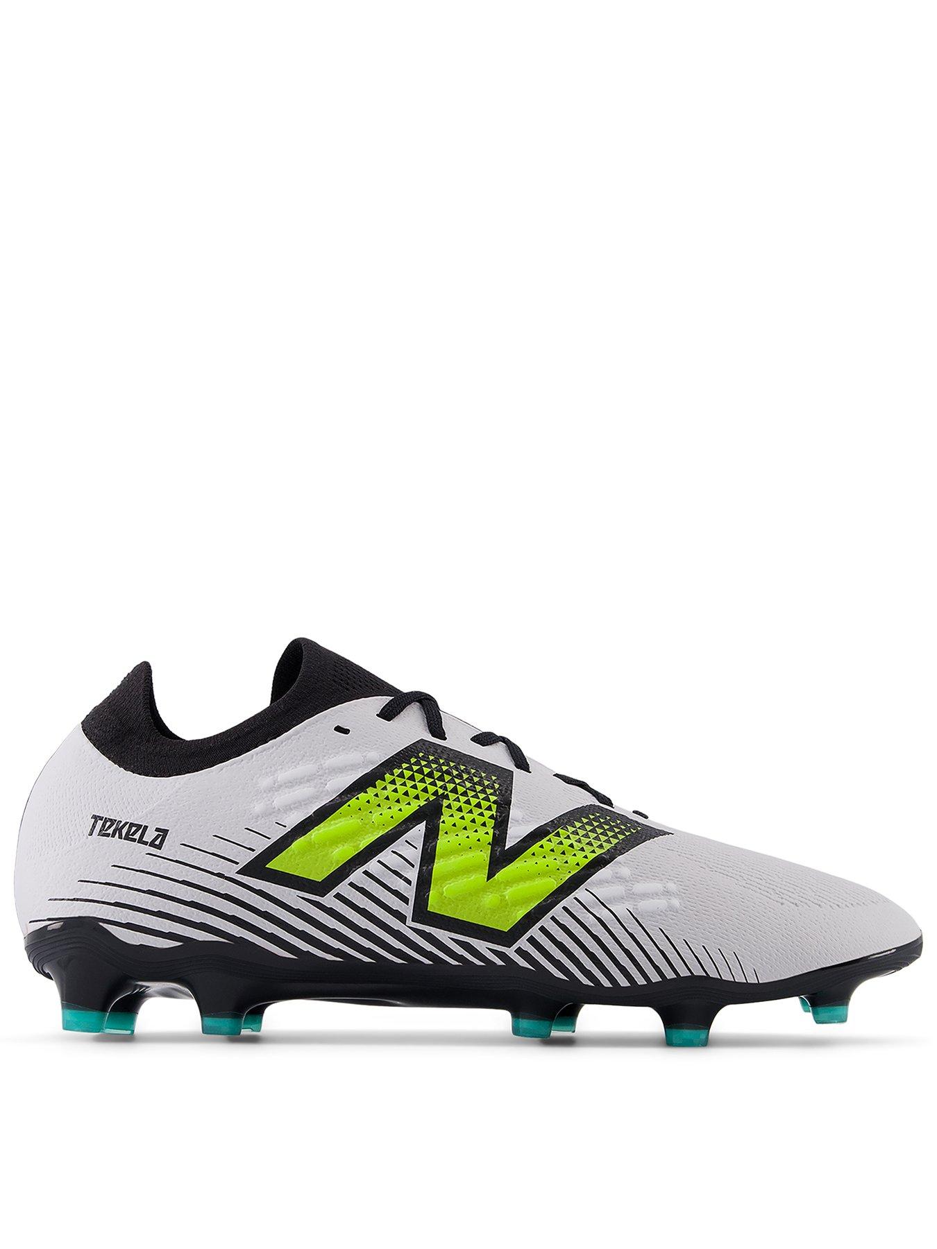 New Balance Junior Tekela Magique V4 Firm Ground Football Boots white black Very Ireland