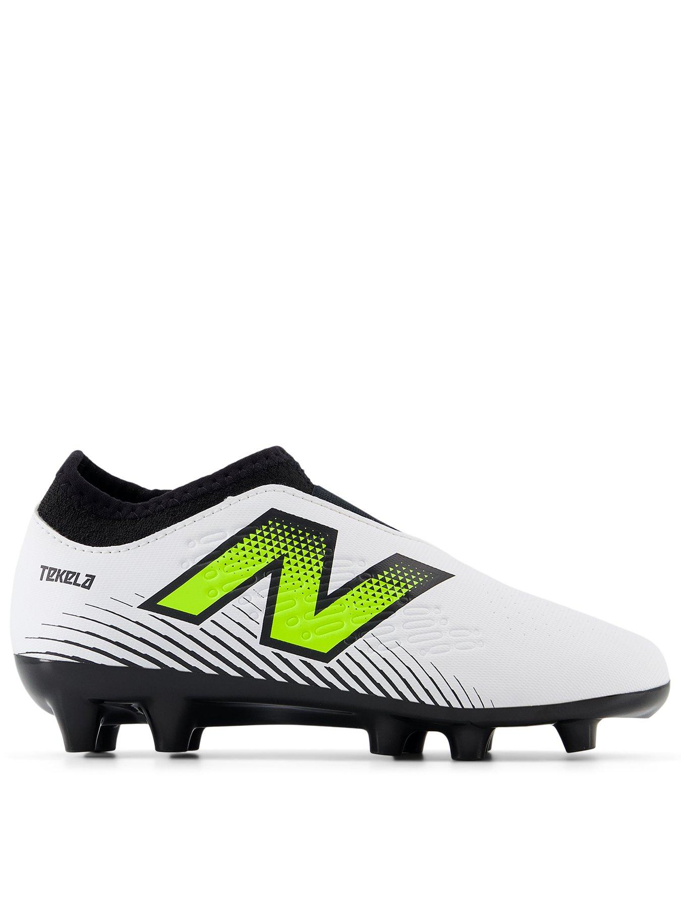 new-balance-junior-tekela-magique-v4-firm-ground-football-boots--whiteblack