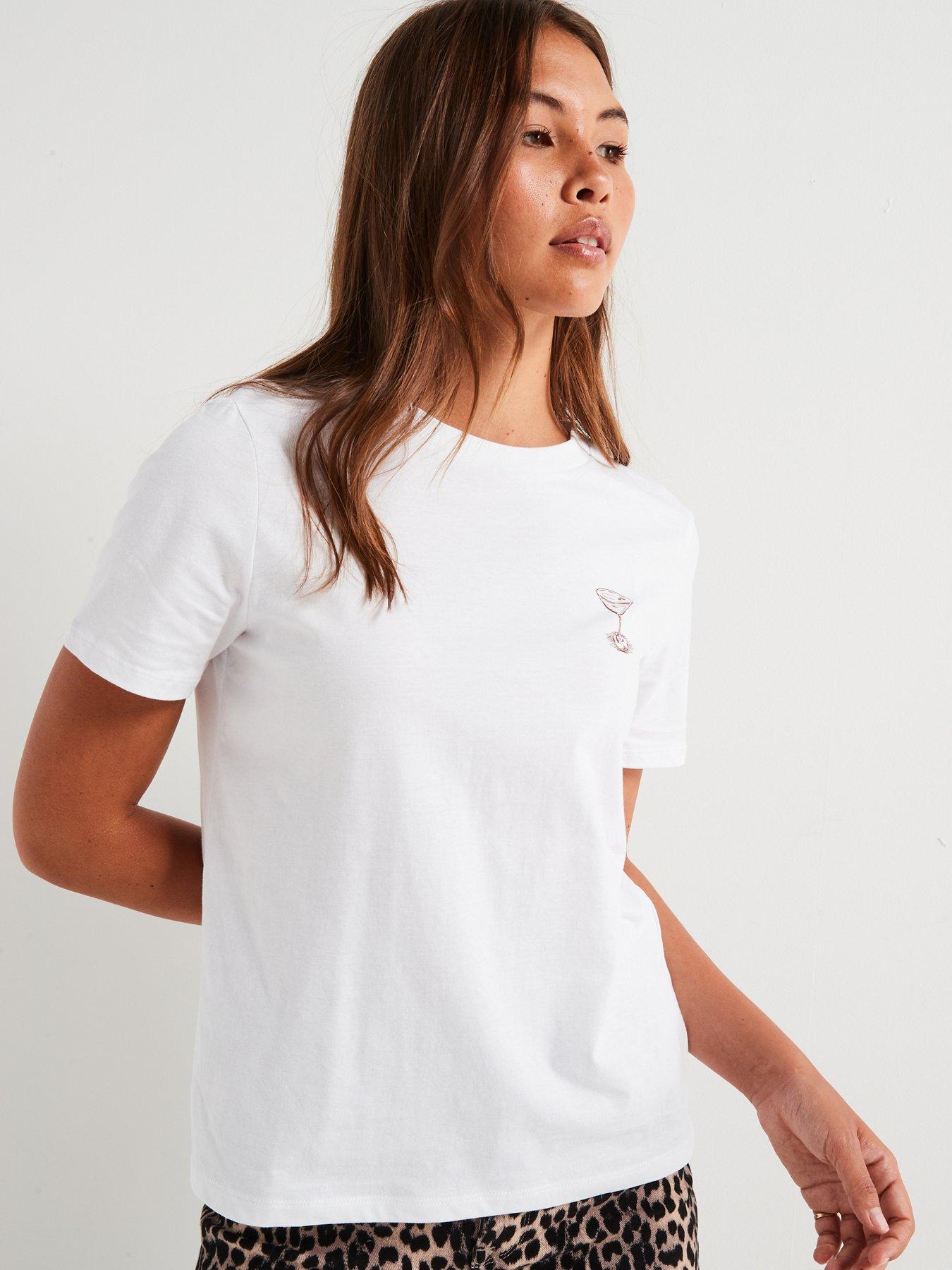 pieces-short-sleeve-o-neck-t-shirt-whitedetail