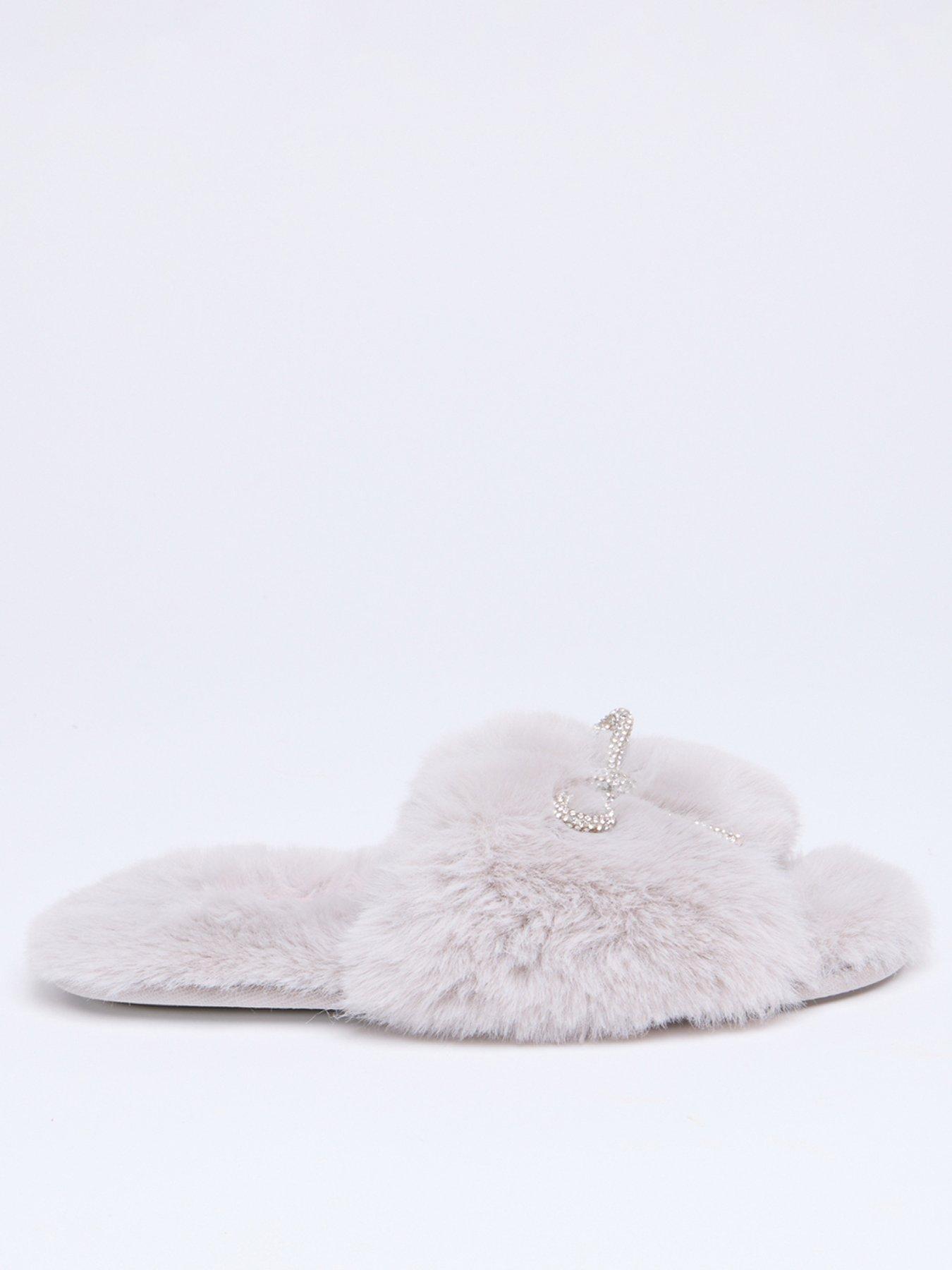 boux-avenue-bow-embellished-slider-slipper-grey