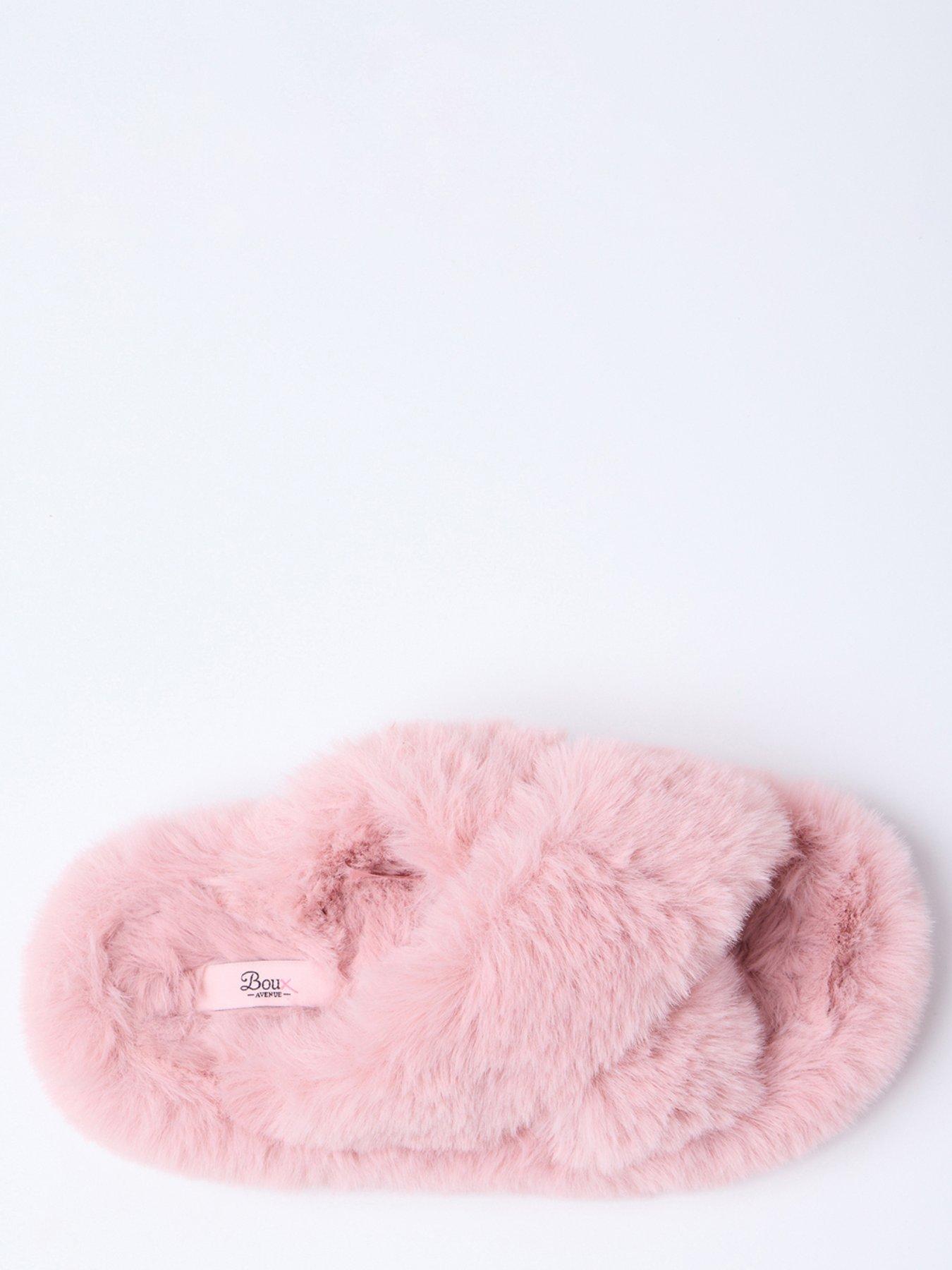 boux-avenue-ridge-sole-cross-band-slippers-dusky-pinkoutfit