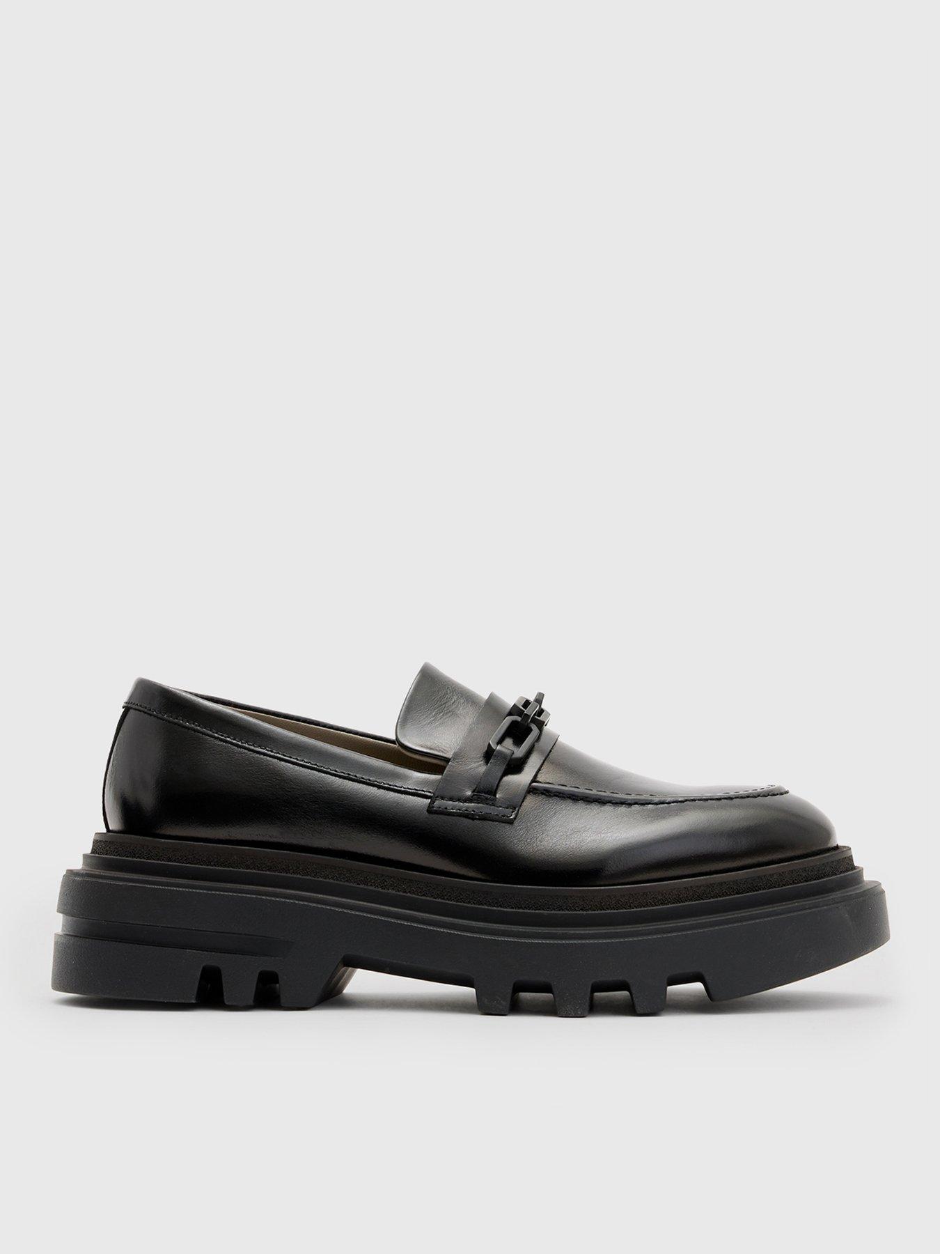 allsaints-alexia-chain-loafer-black