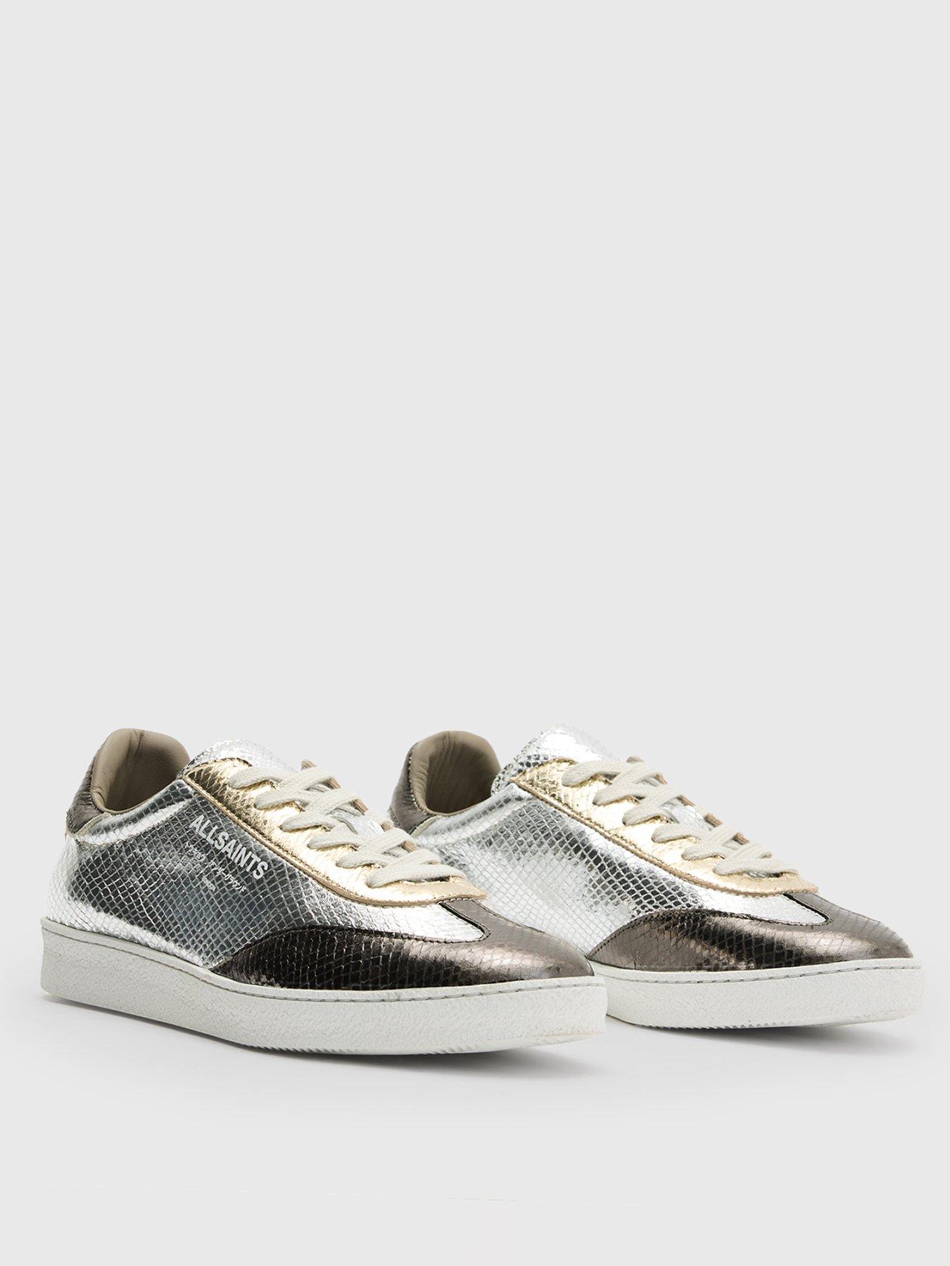 allsaints-thelma-metallic-sneakers-silverstillFront