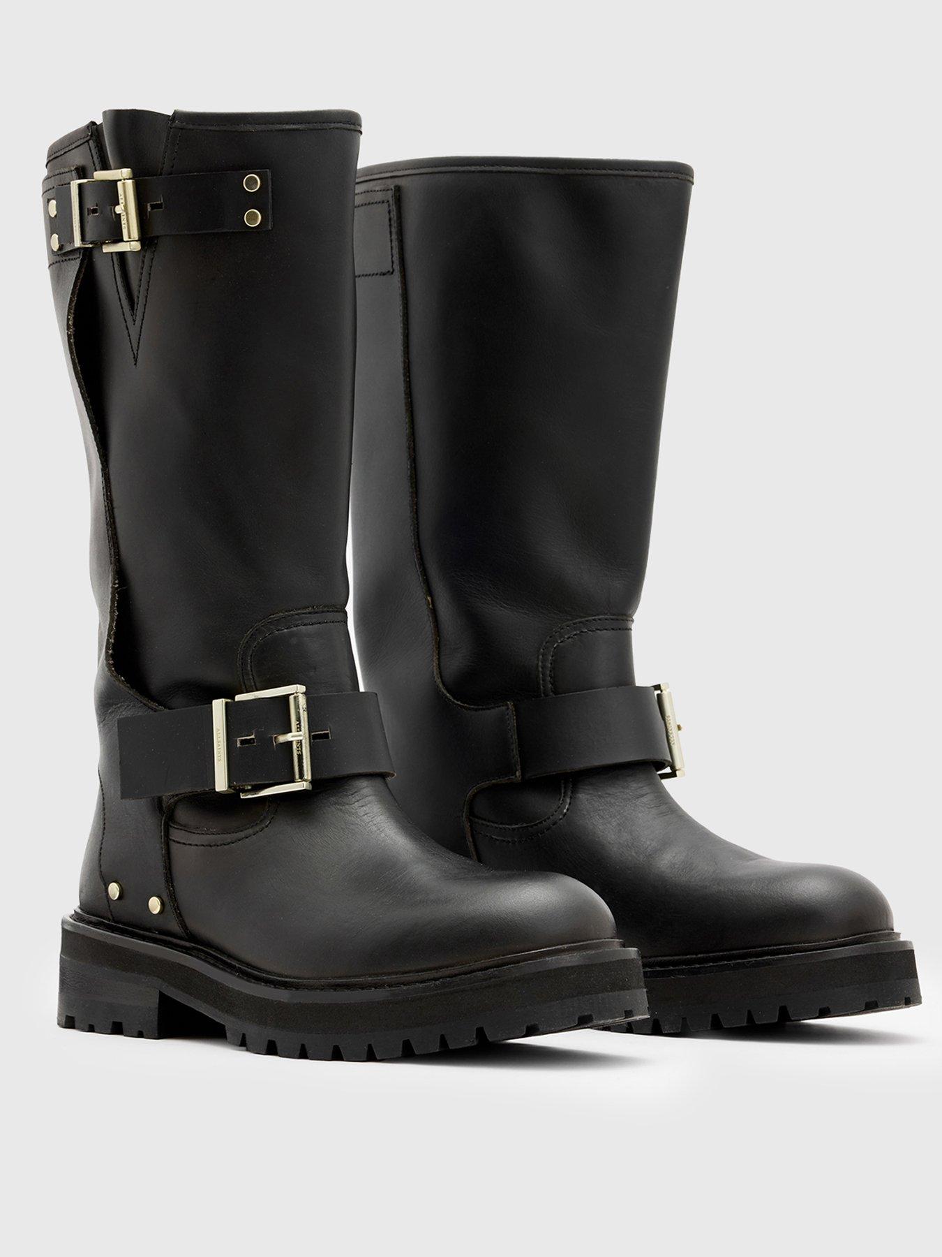 allsaints-tay-biker-boots-blackstillFront