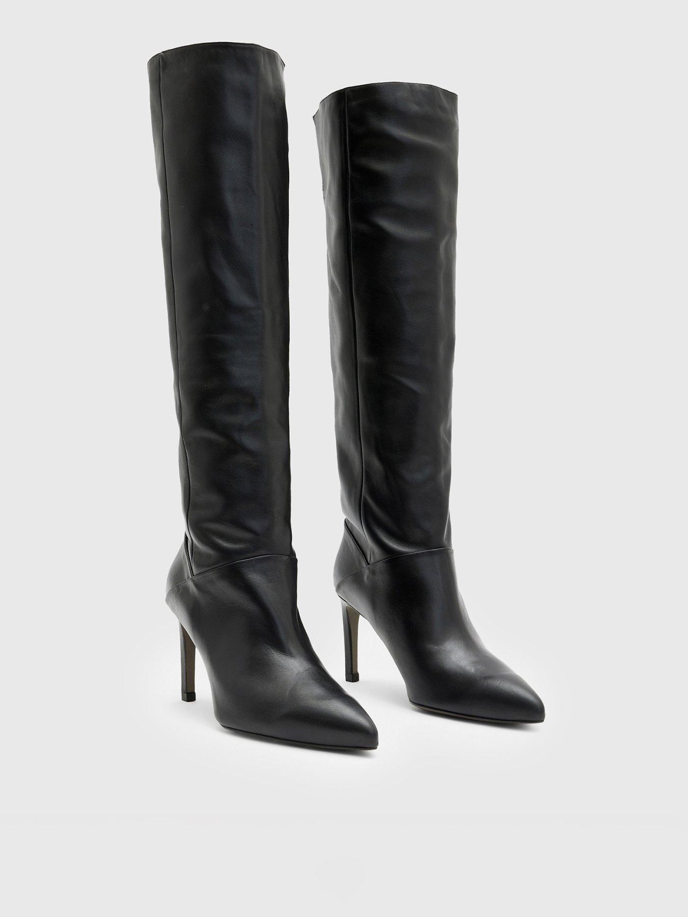 allsaints-odyssey-knee-high-folding-leather-boots-blackstillFront