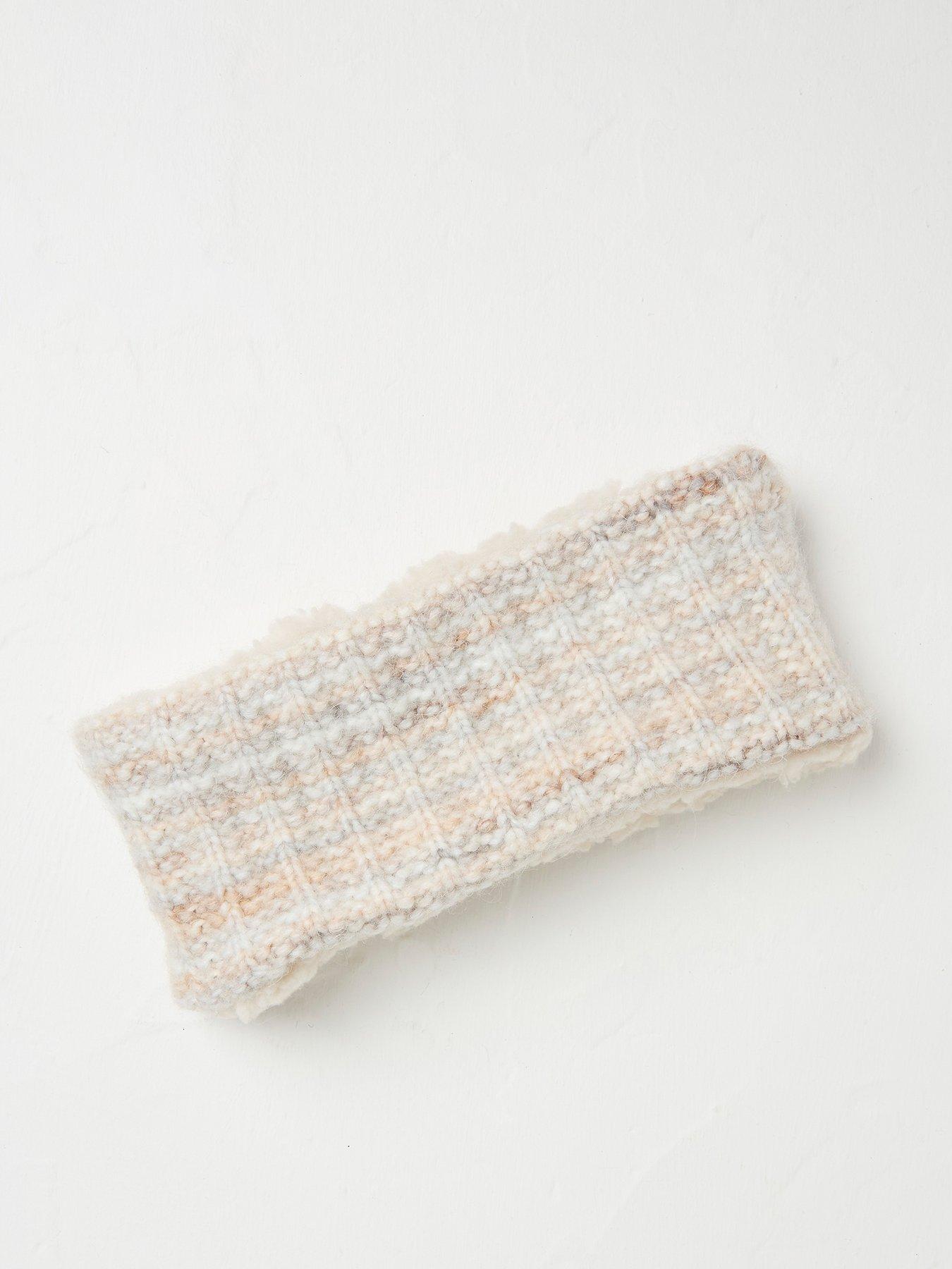 Image of FatFace Borg Headband - Cream