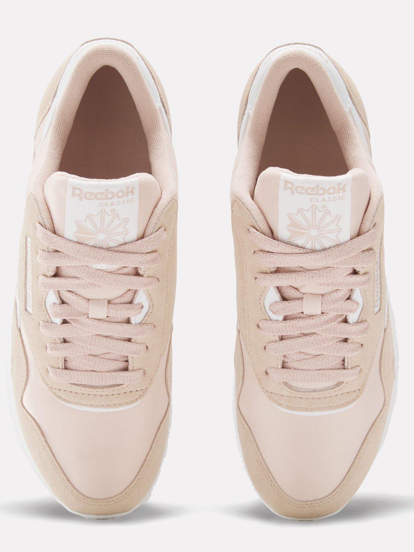 reebok-womens-classic-nylon-trainers-light-pinkoutfit