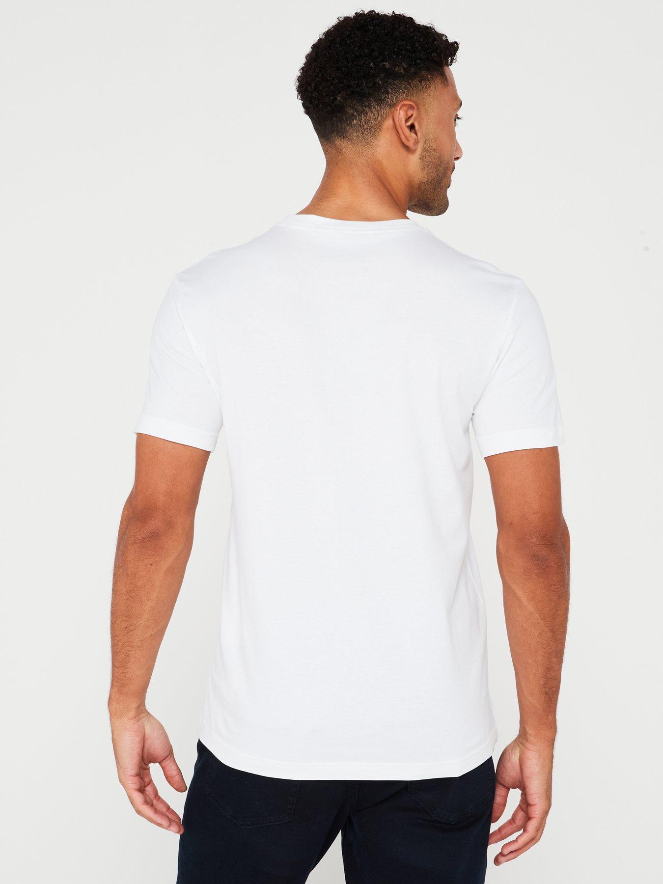 calvin-klein-institutional-warp-t-shirt-whitestillFront