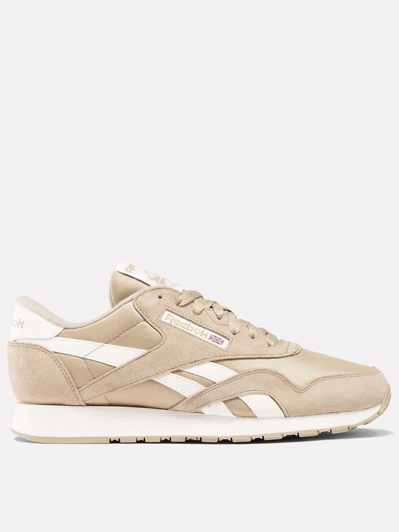 reebok-mens-classic-nylon-trainers-mushroom-grey