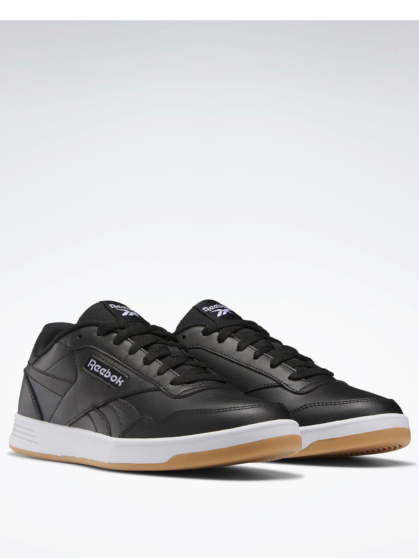 reebok-mens-court-advance-trainers-blackstillFront