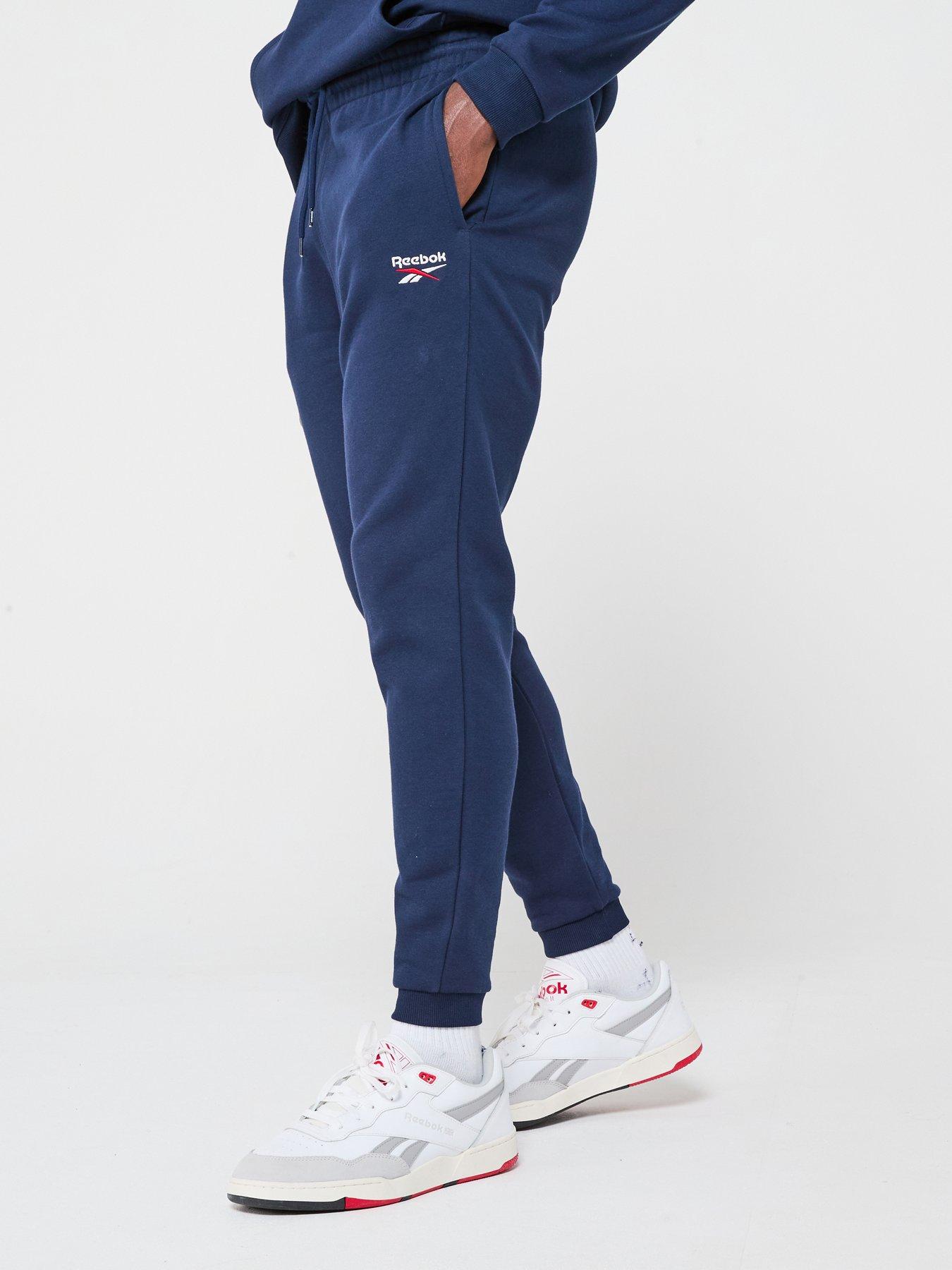 reebok-mens-identity-small-logo-fleece-jogger-navy