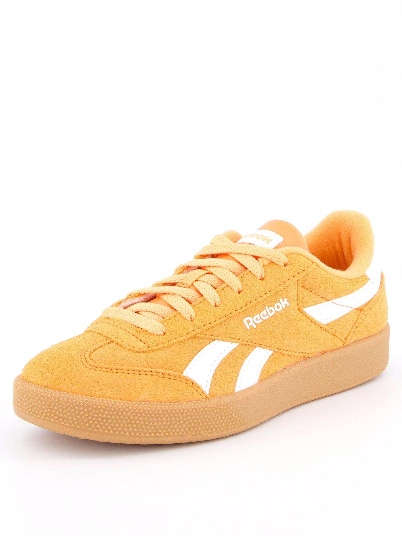 reebok-womens-smash-edge-trainers-light-orangestillFront