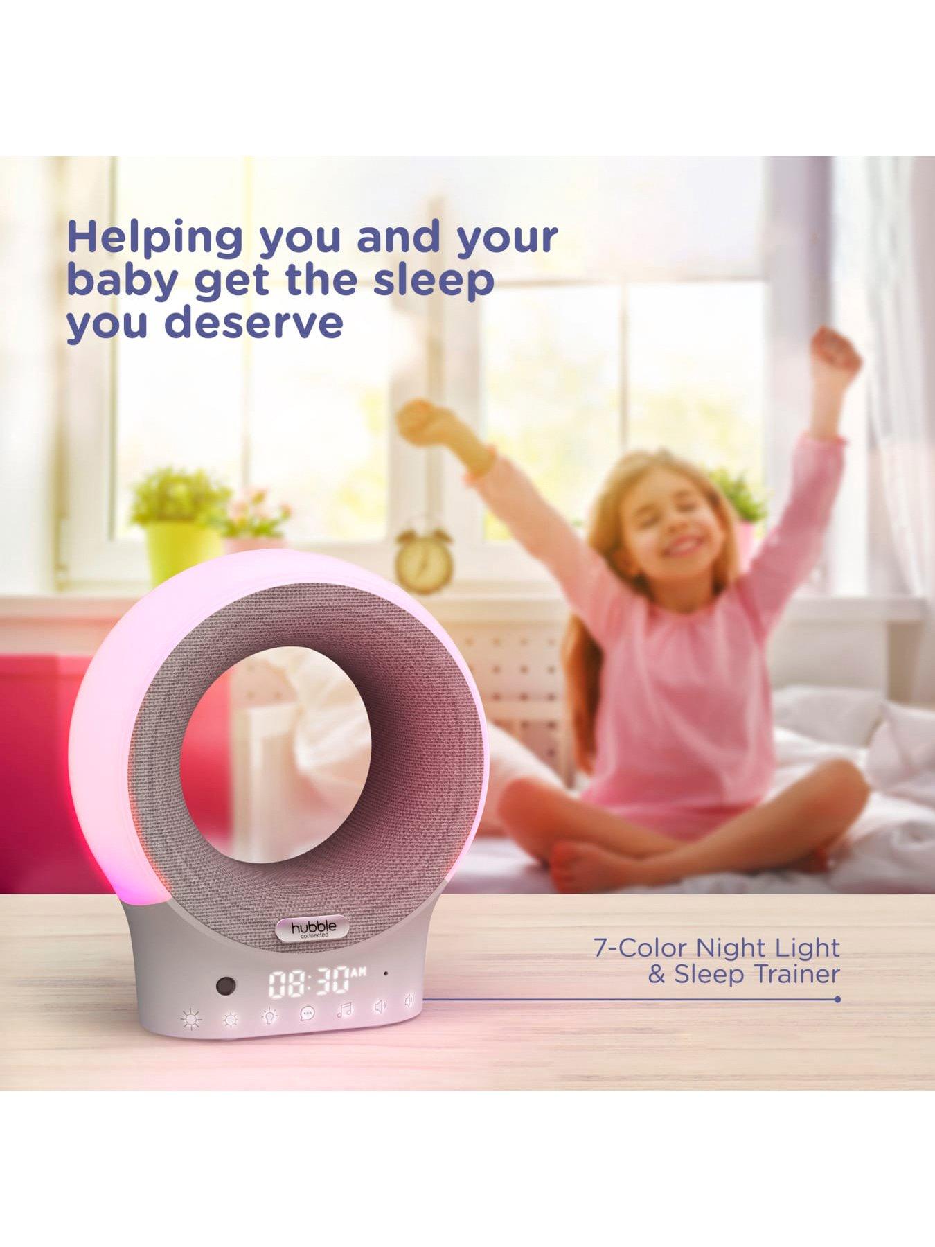 hubble-eclipse-plus-smart-portable-nursery-soother-with-night-light-digital-clock-amp-audio-monitoroutfit