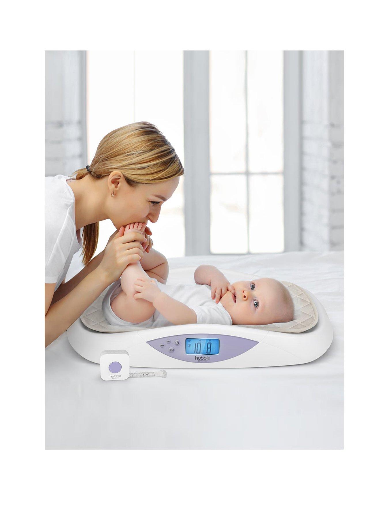 hubble-grow-plus-smart-bluetooth-baby-scale-with-integrated-measurement-trackerstillFront