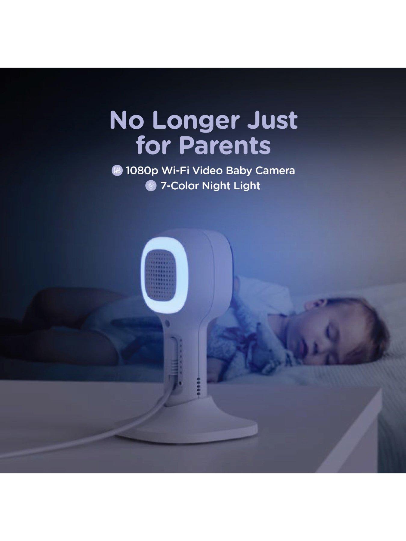 Image 4 of 6 of Hubble Dream + Connected Sensor Mat with 1080p Wi-Fi Video Baby Camera Monitor