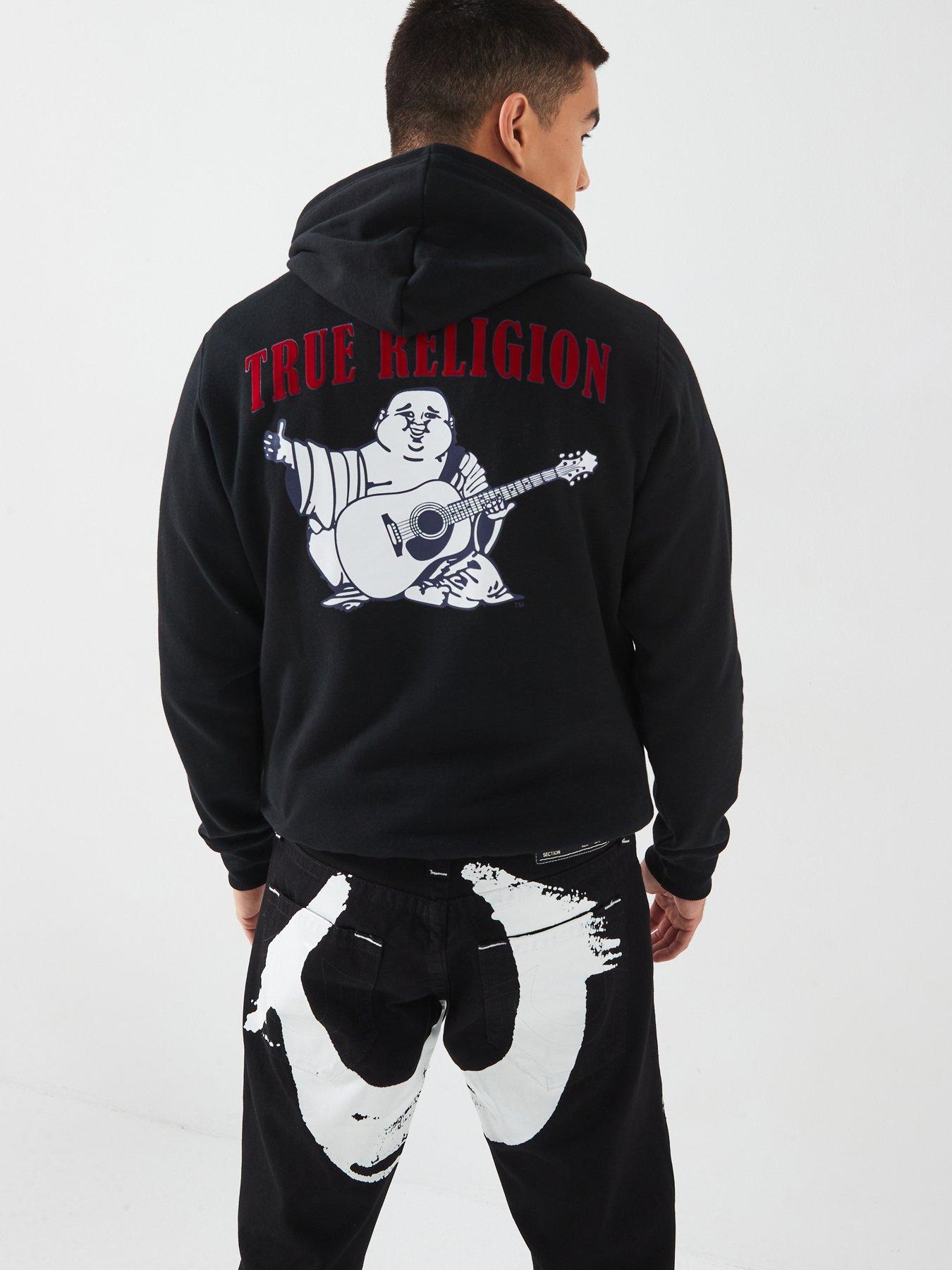 true-religion-true-religion-back-buddhanbspoverhead-hoodie-blackfront