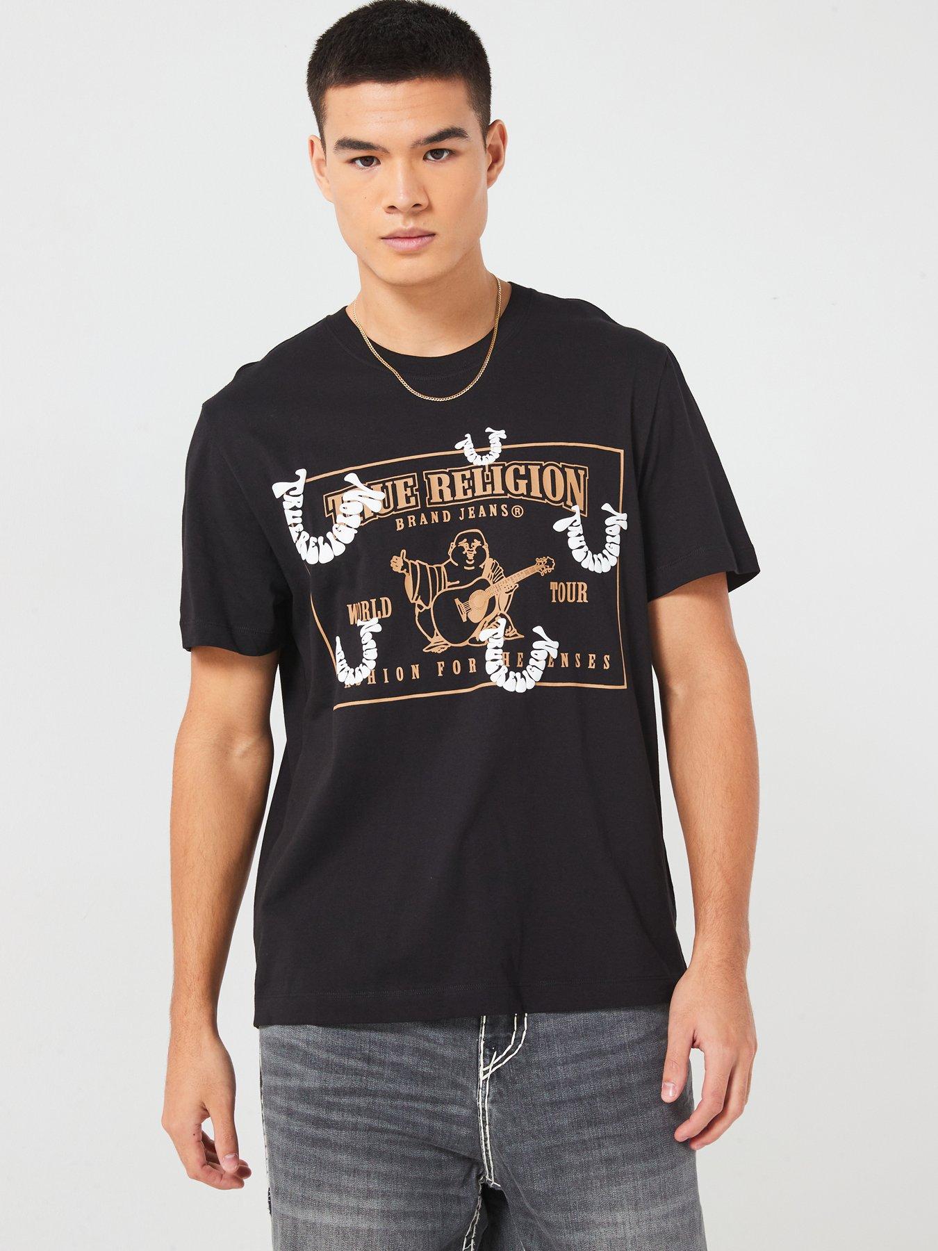 true-religion-true-religion-puff-horse-shoe-t-shirt-black