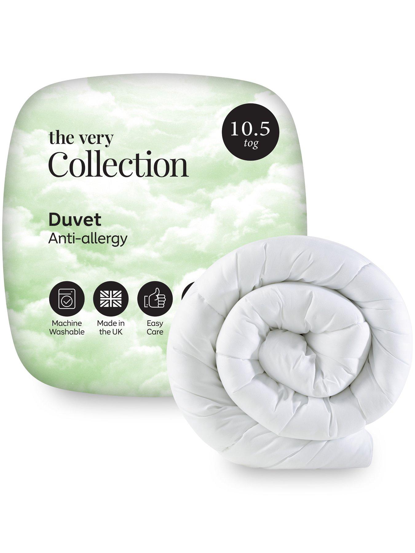Very Home Anti-Allergy 10.5 Tog Duvet - Double - White