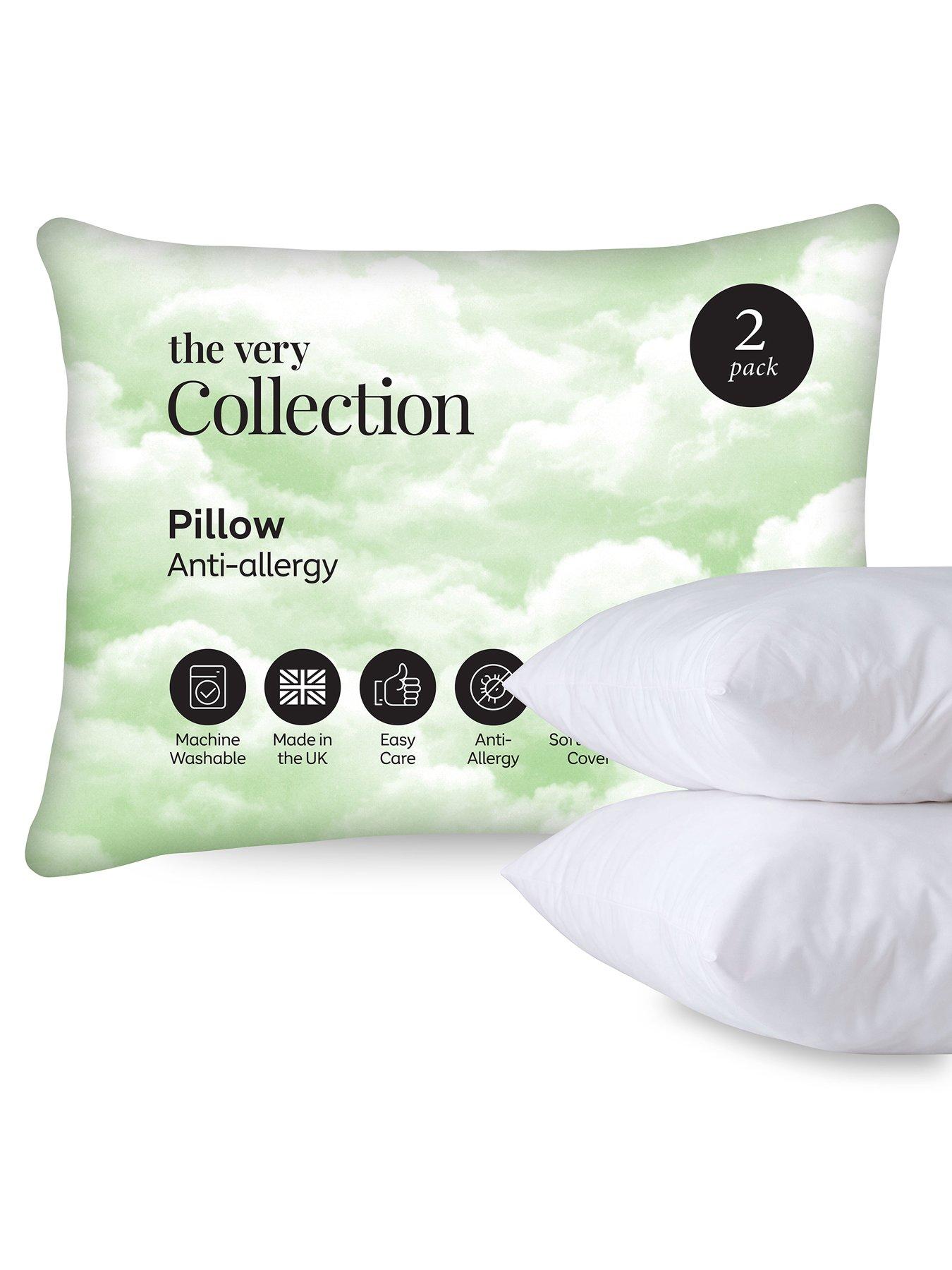 Very Home Anti-Allergy Pillow Pair - White