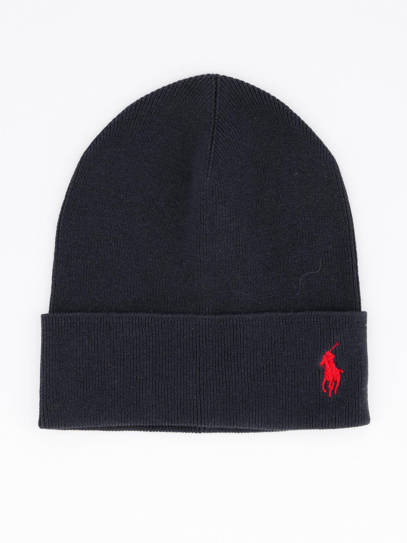 Polo Ralph Lauren Lightweight Cotton Beanie - Black