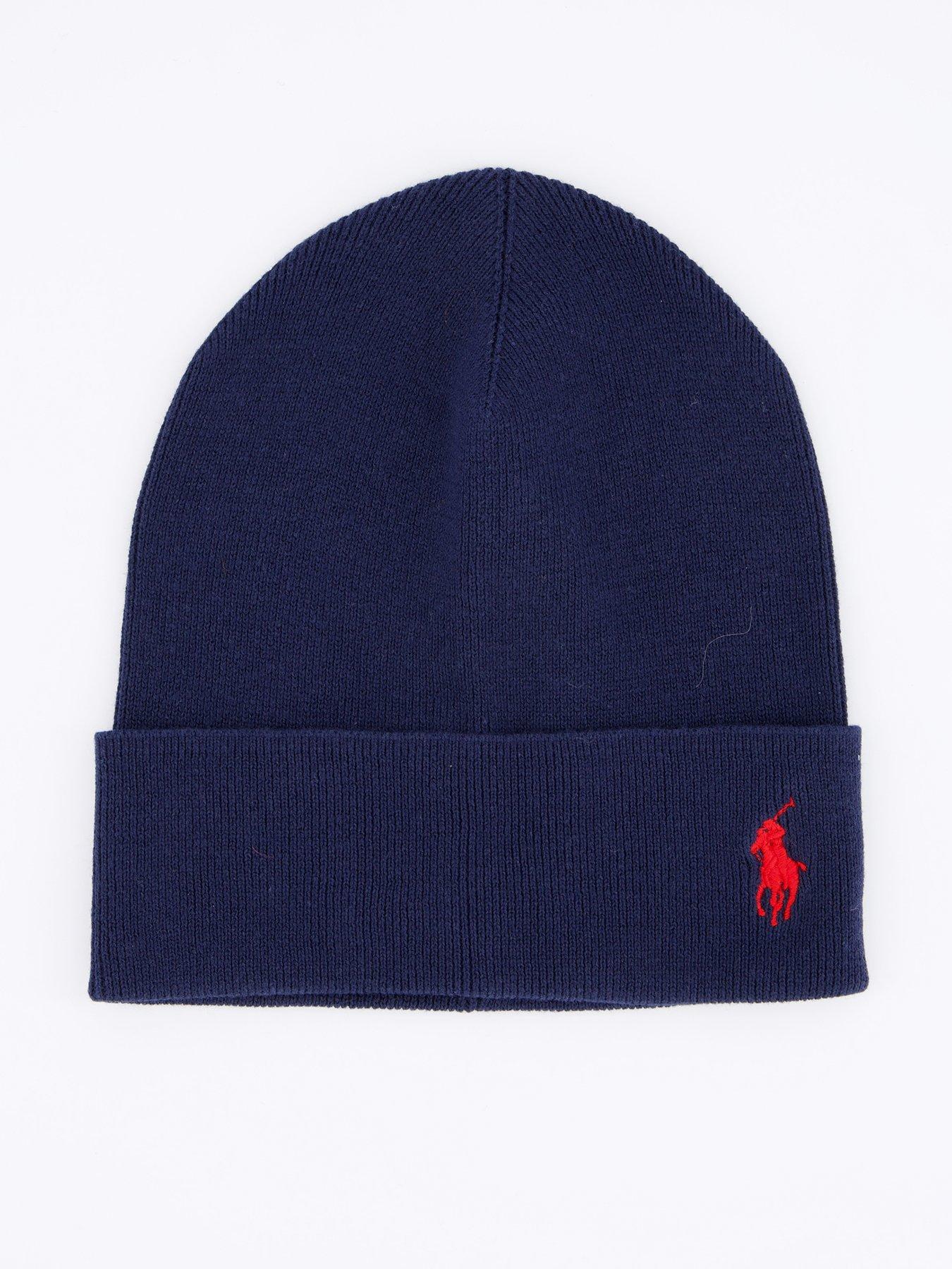 Polo Ralph Lauren Lightweight Cotton Beanie - Navy